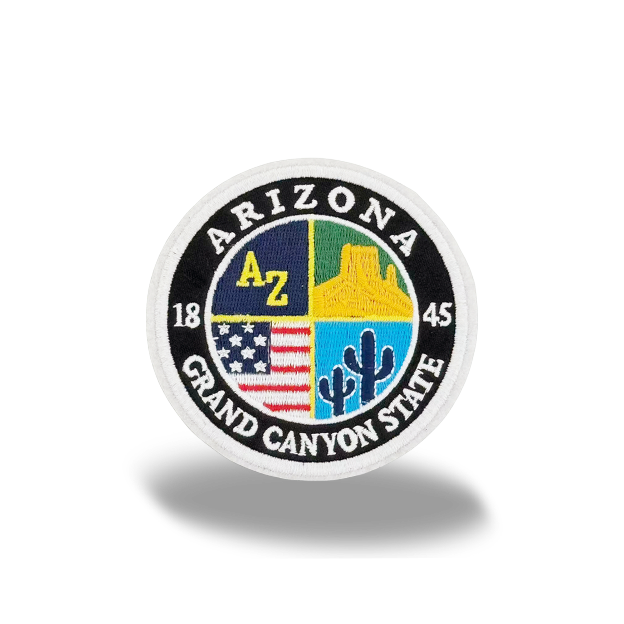 Arizona Grand Canyon State Embroidered Patch Vintage Badge Travel Souvenir