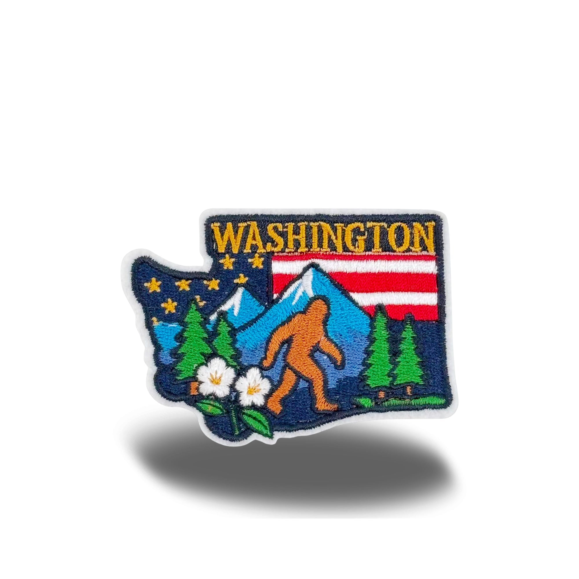 Washington State Embroidered Patch Baseball Cap ¨C Pacific Northwest Adventure Souvenir Hat