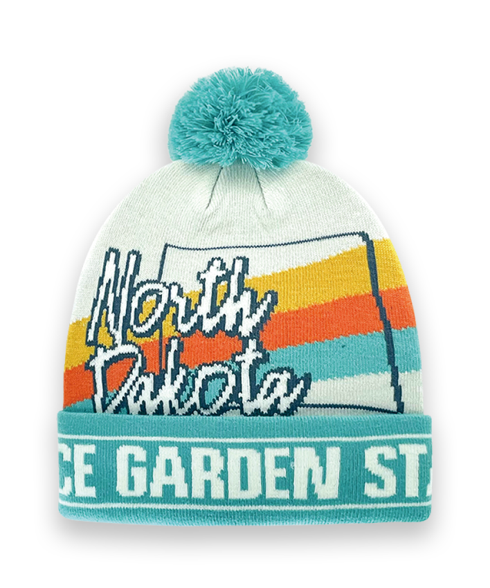 NORTH DAKOTA Tagline Beanie