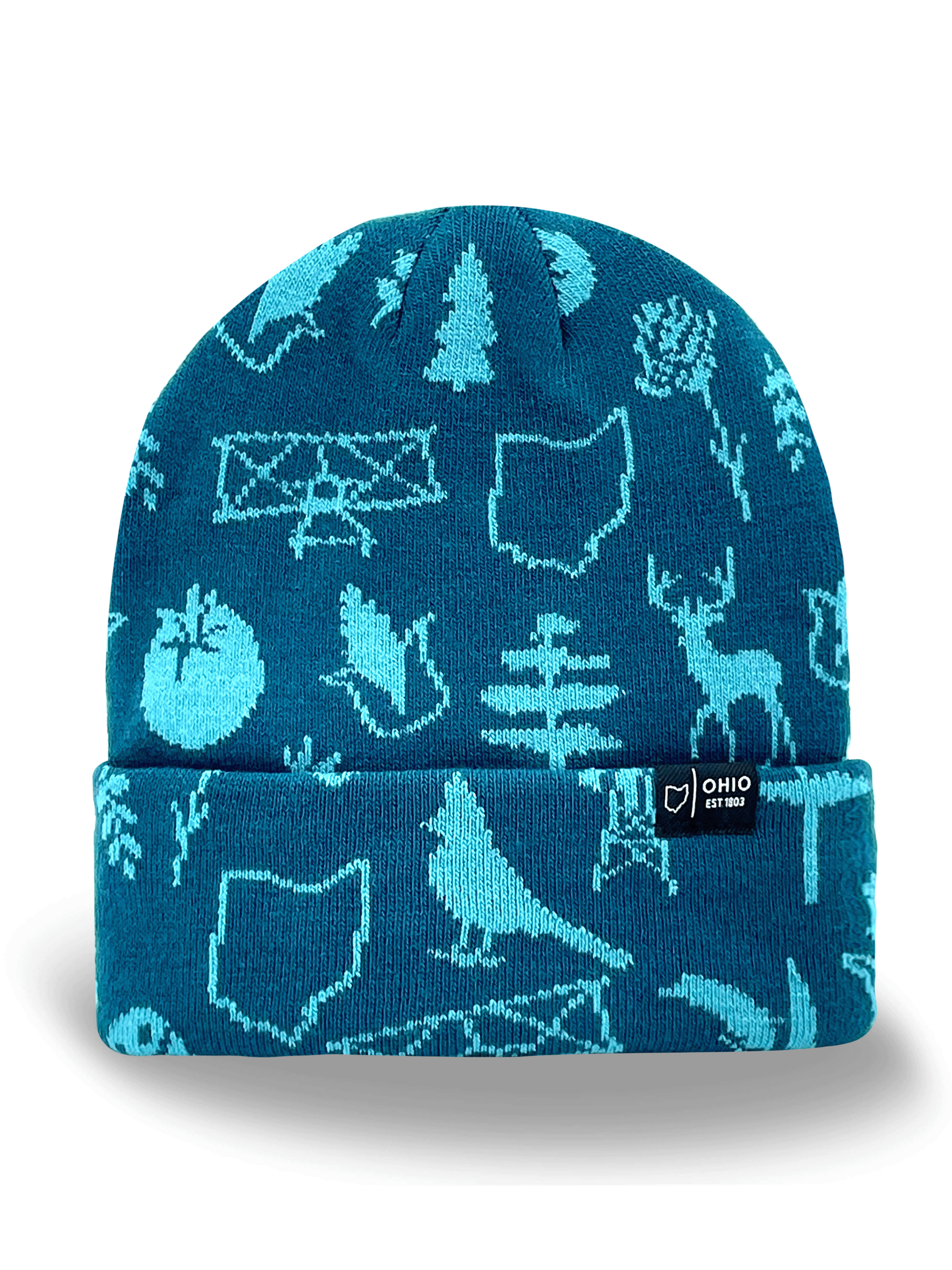 Ohio Icons Knit Beanie