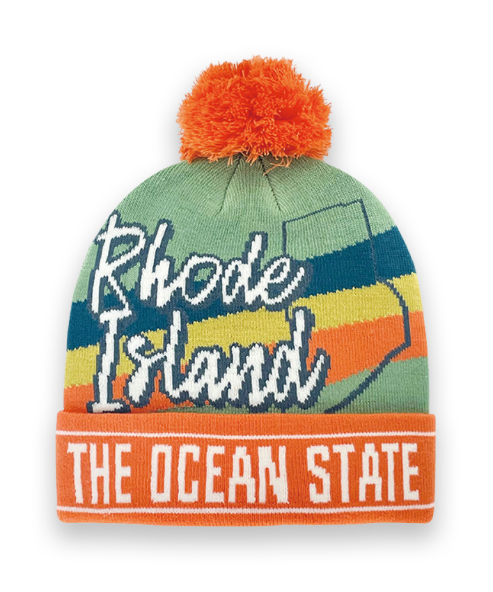 RHODE ISLAND Tagline Beanie