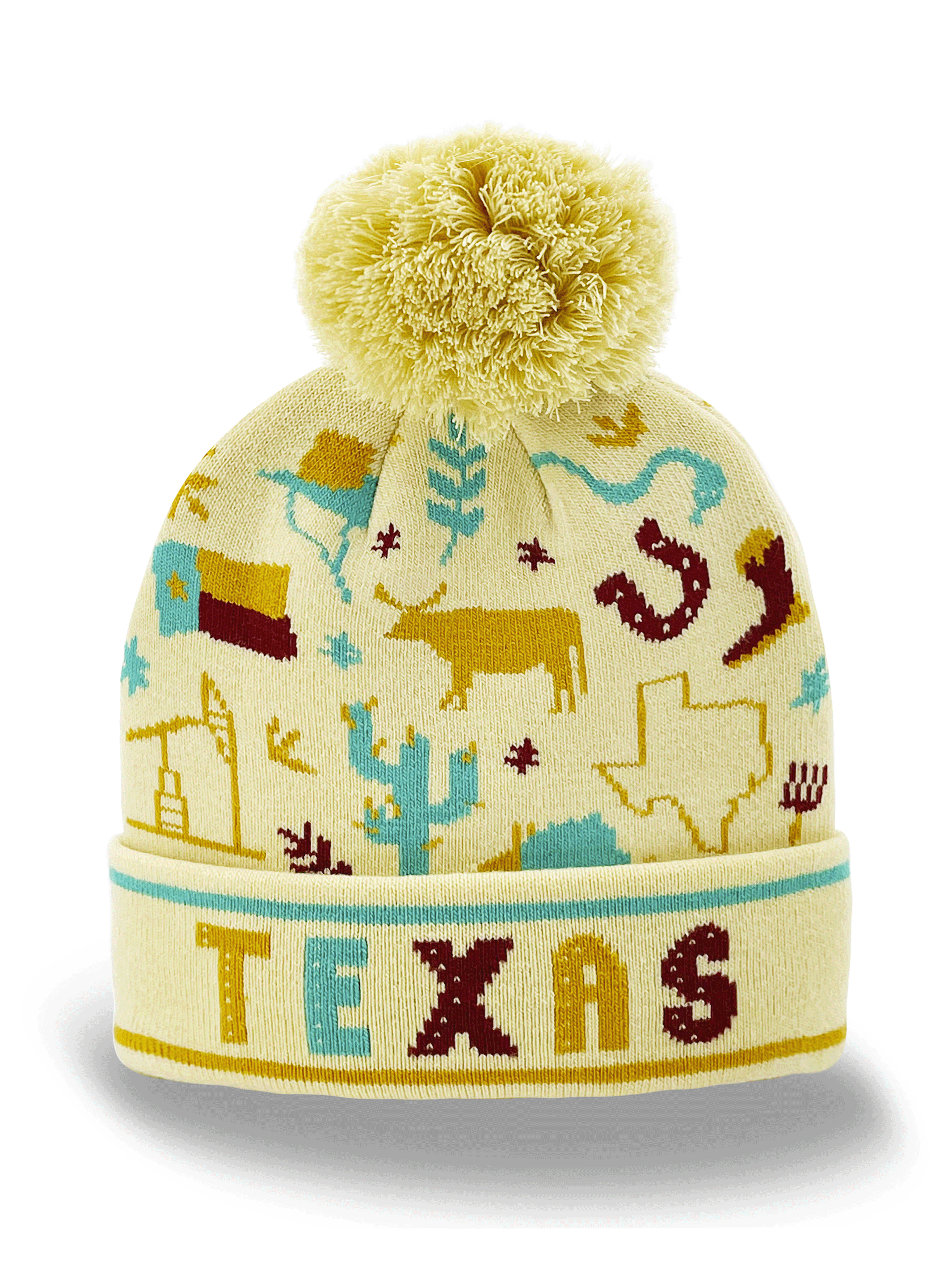 TEXAS STATE ICON BEANIE