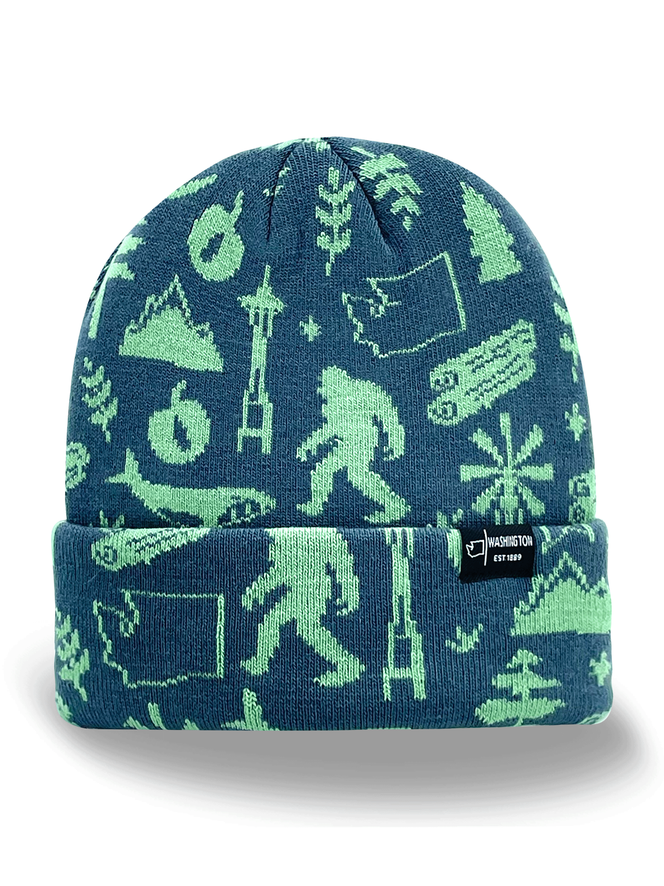 Washington Icons Knit Beanie