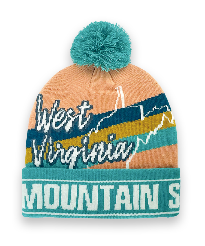WEST VIRGINIA Tagline Beanie