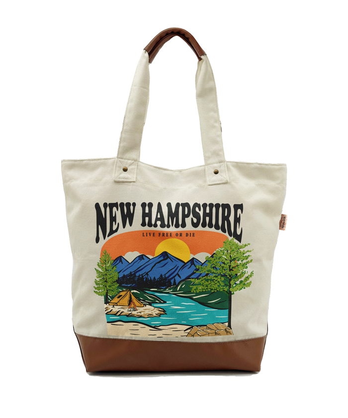 New Hampshire Wilderness Escape Tote Bag