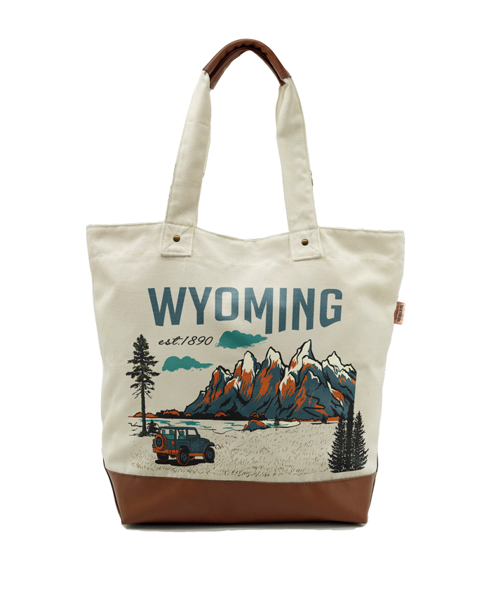 Wyoming Off-Road Explorer Tote Bag