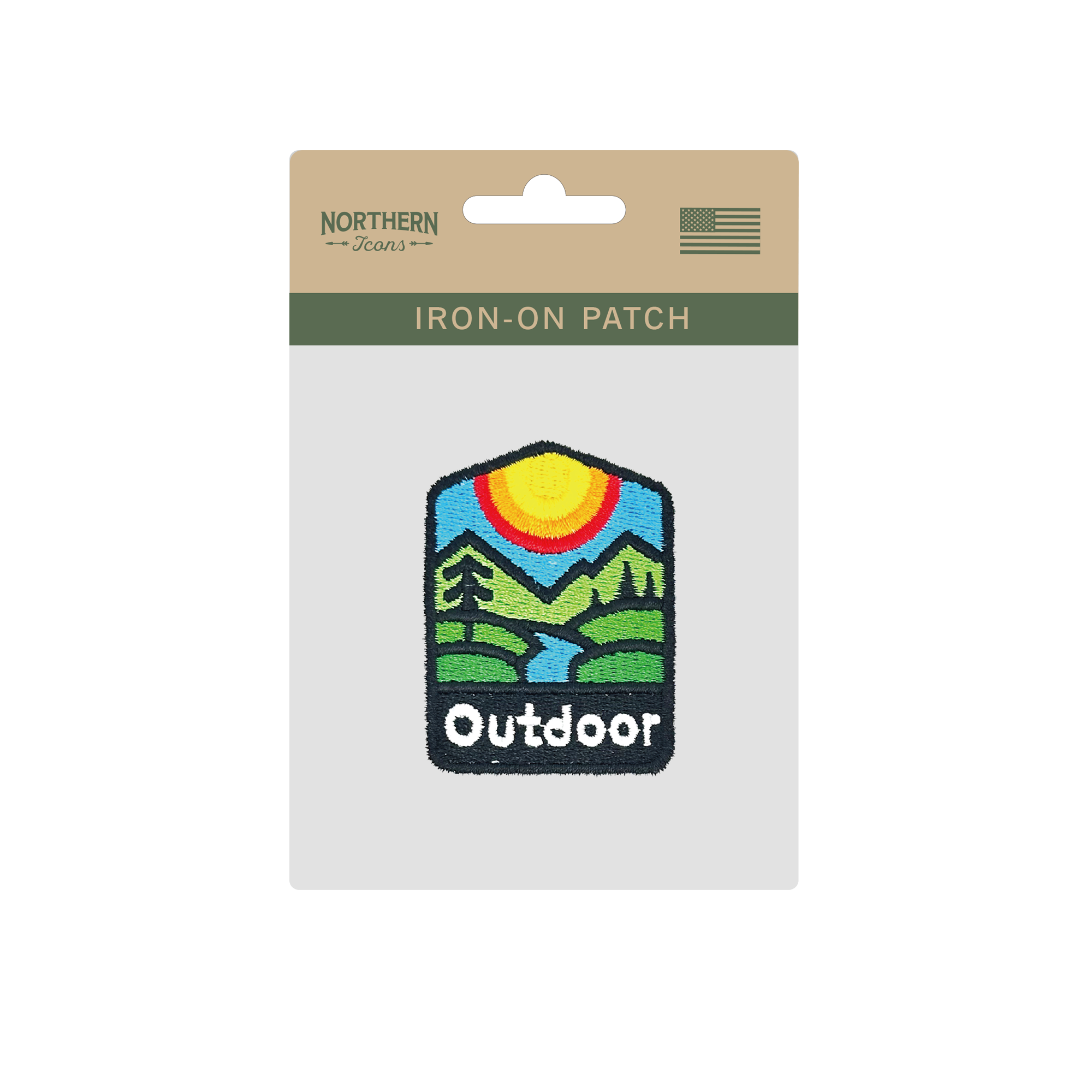 Outdoor Iron On Embroidery Patch