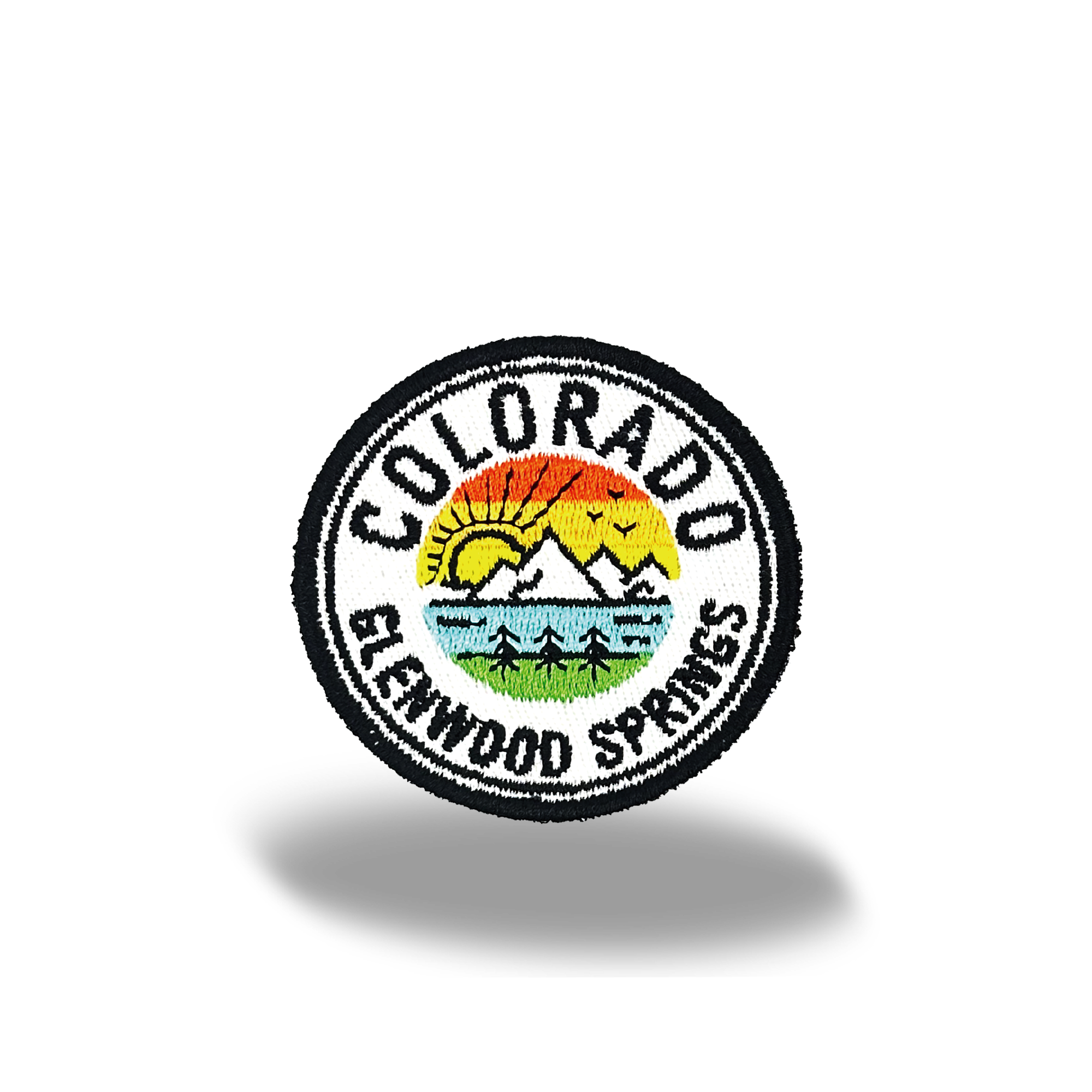 Colorado Glenwood Springs Iron On Embroidery Patch