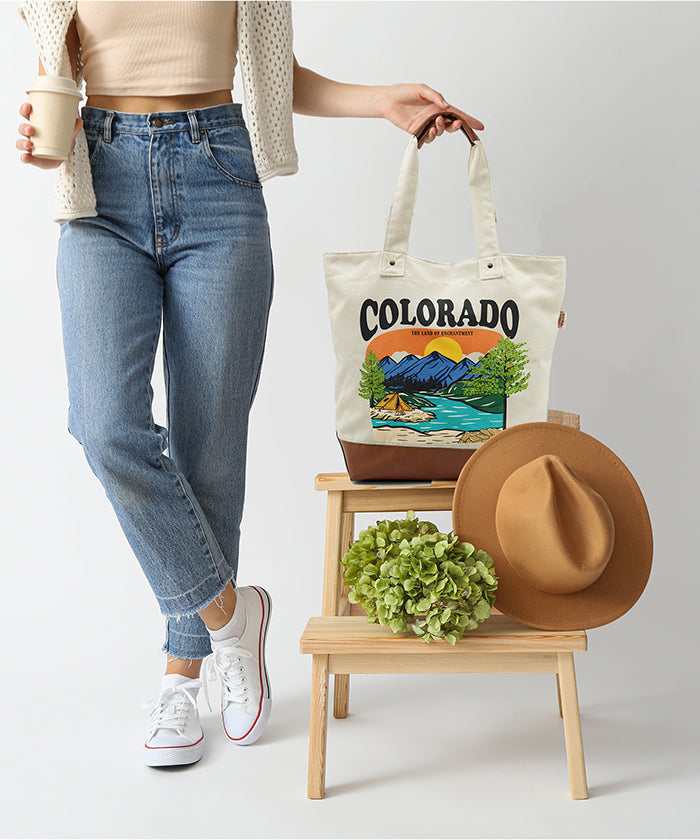Colorado Wilderness Escape Canvas Tote Bag