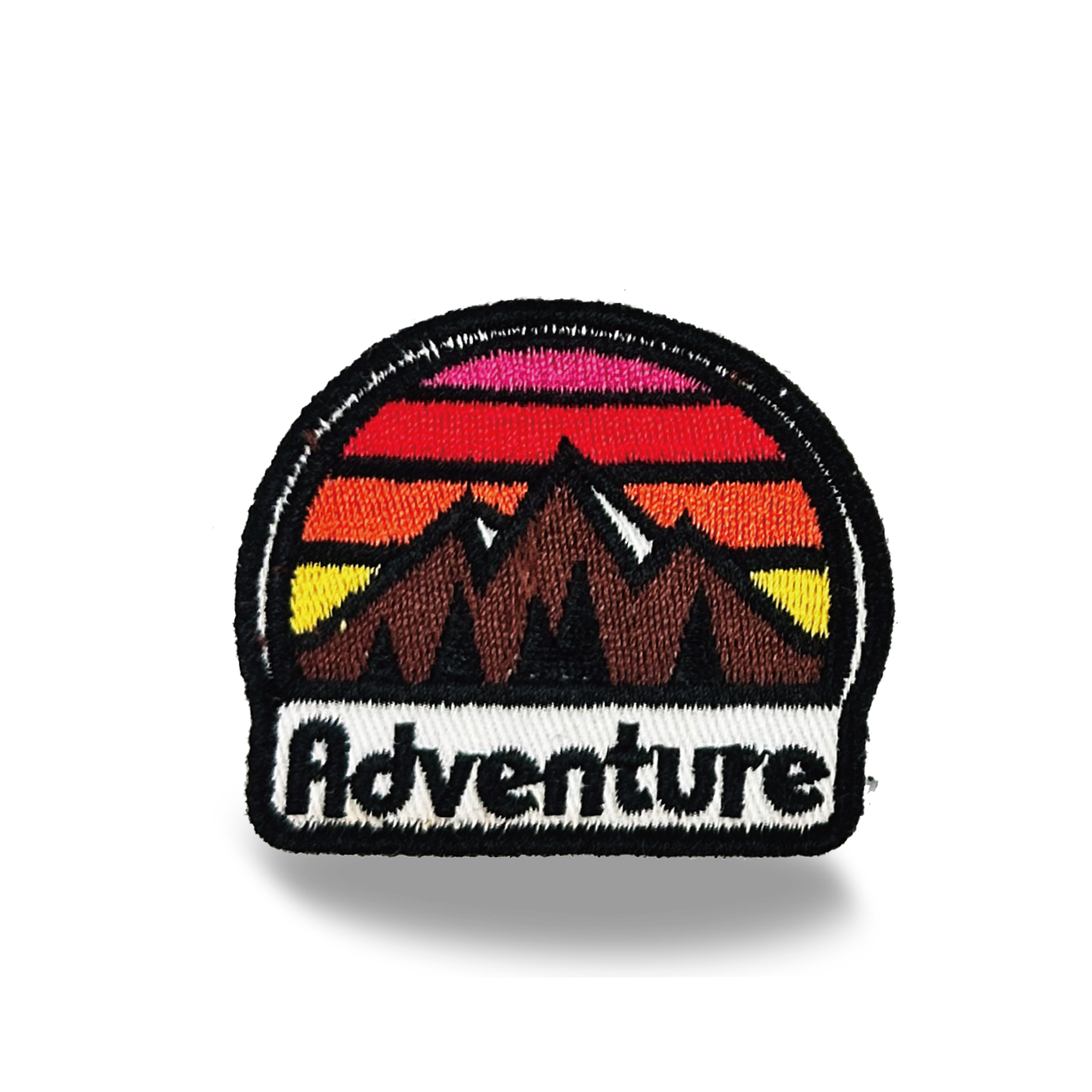 Adventure Sunset Iron On Embroidery Patch