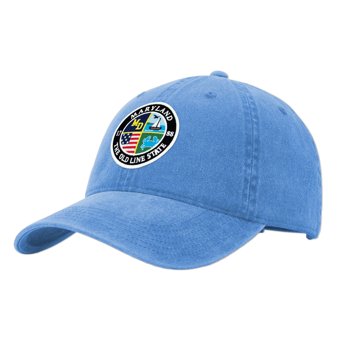 Maryland Heritage Pigment Dye Washed Cap - Vintage Baseball Hat