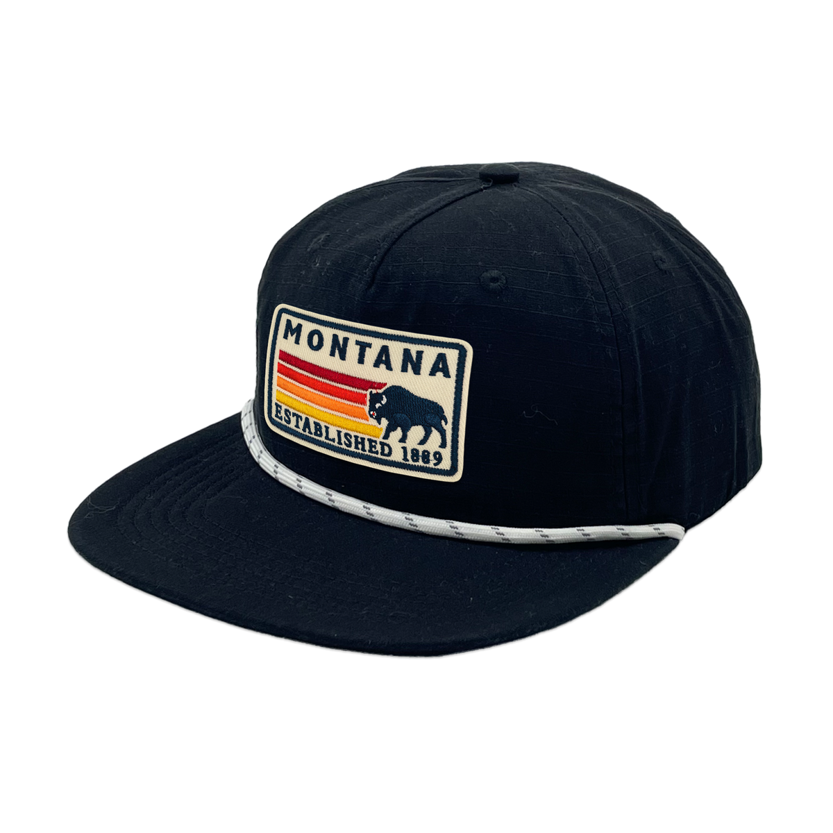 Montana Ripstop Flat Brim Rope Hat | Outdoor Adventure Hat