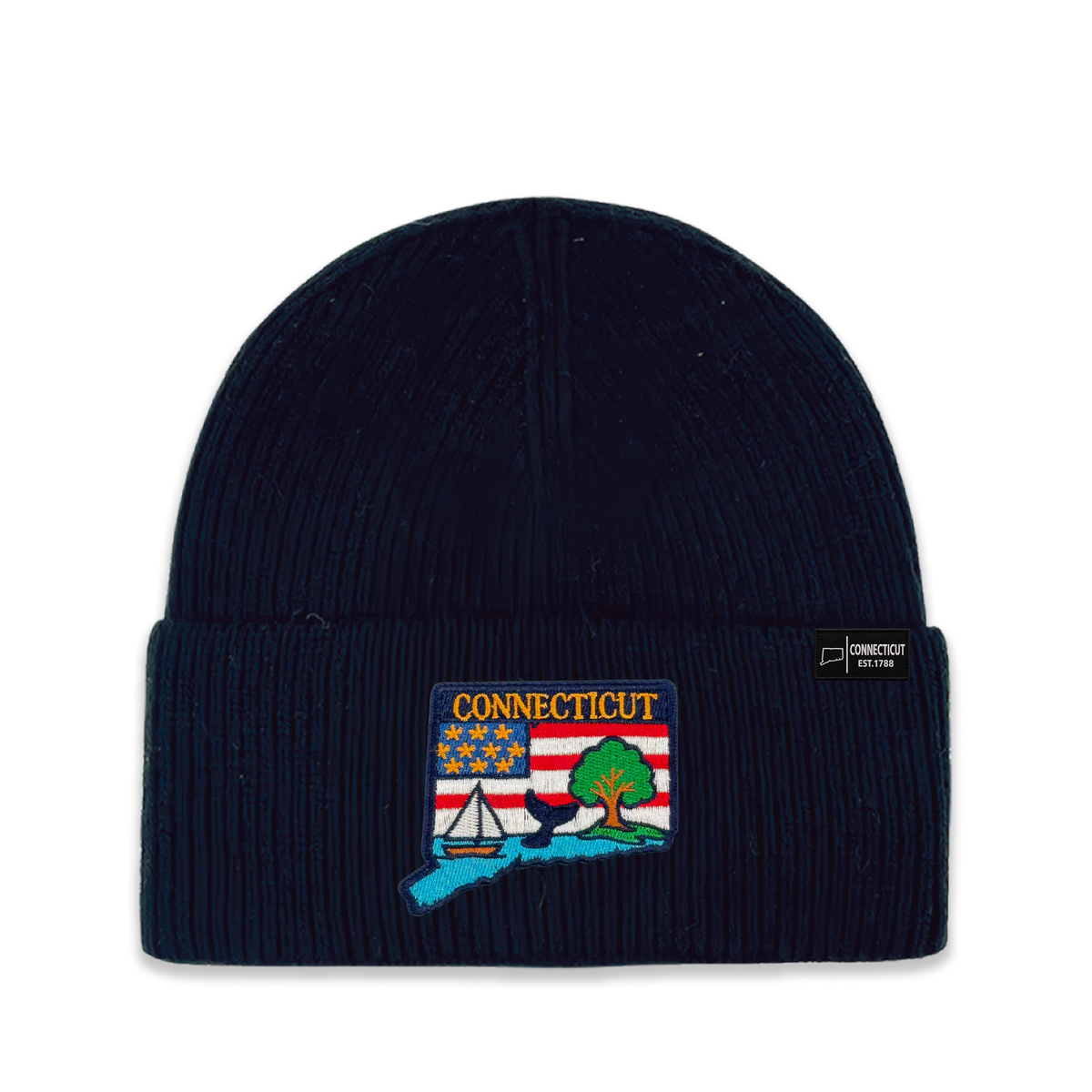 Connecticut Heritage Knit Beanie | Classic State Winter Hat