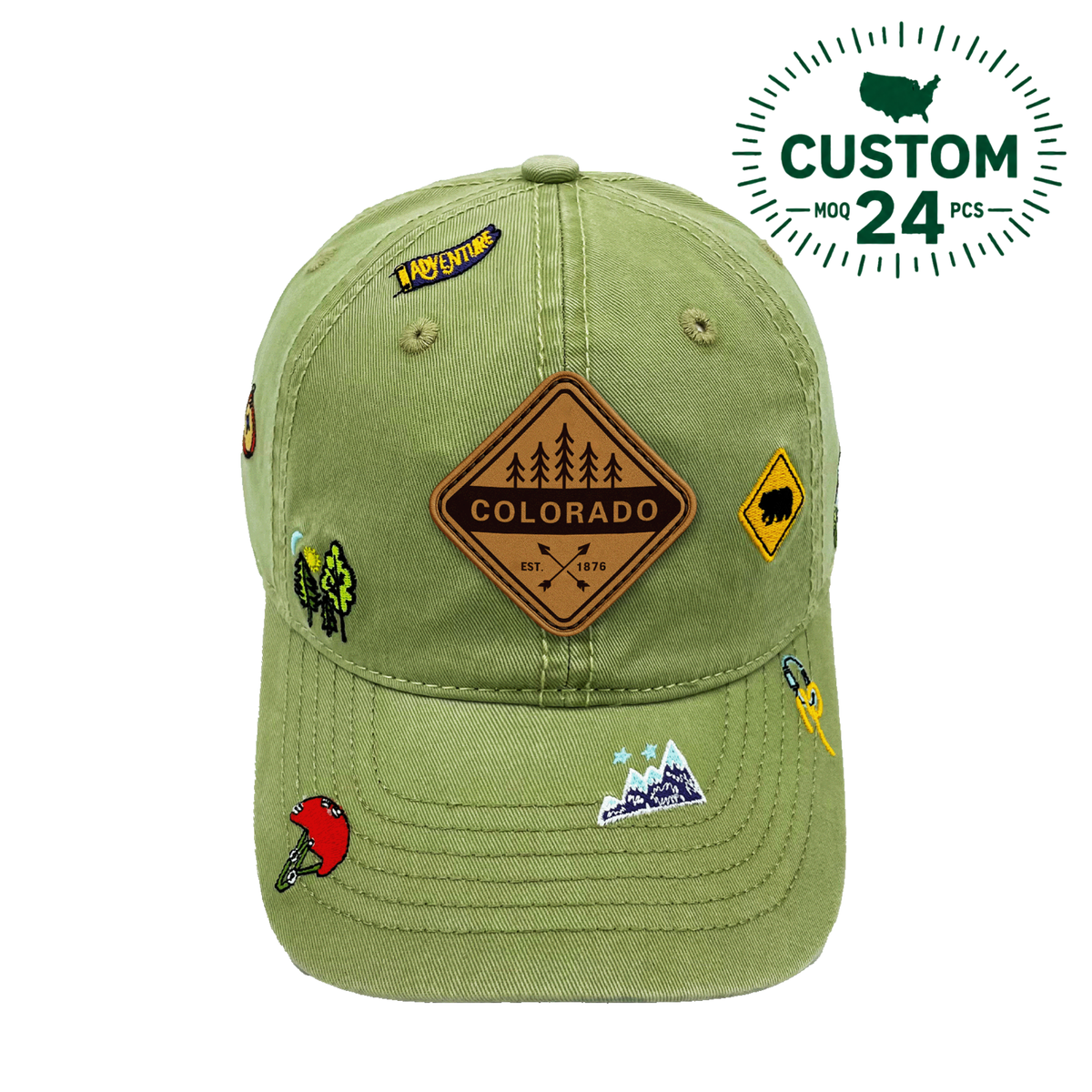Colorado Trail Badge Adventure Cap