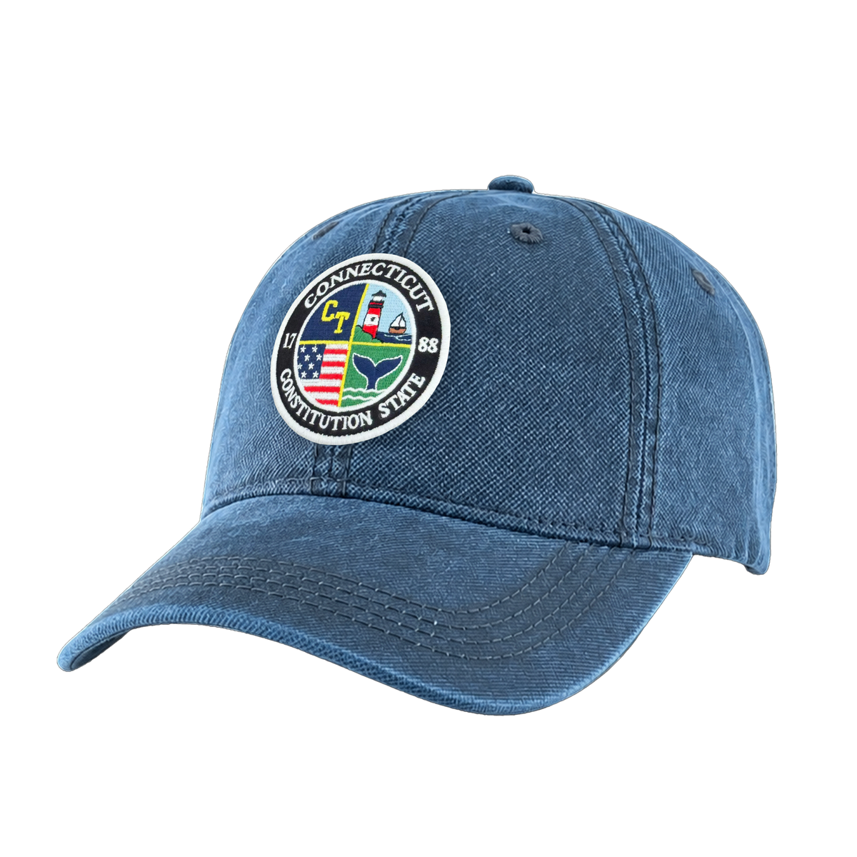 Connecticut Heritage Oilskin Washed Cap | Vintage Outdoor Baseball Hat