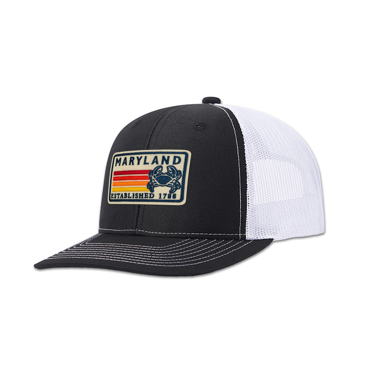 Maryland Heritage Trucker Hat | Vintage Mesh Back Outdoor Cap