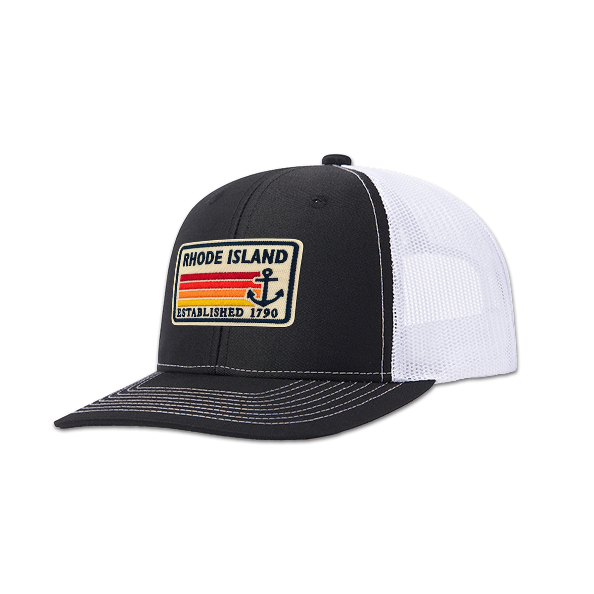 Rhode Island Heritage Trucker Hat | Vintage Mesh Back Outdoor Cap