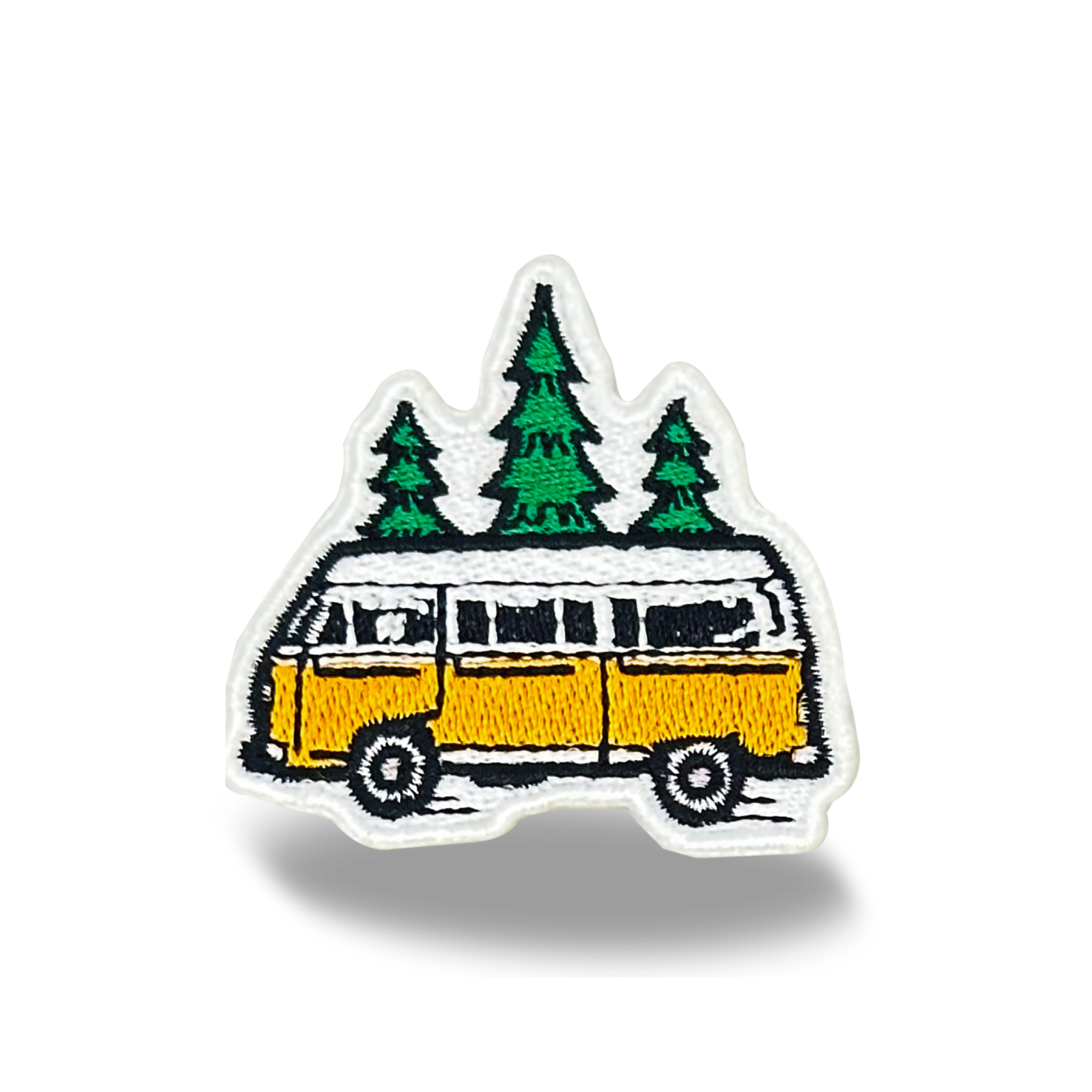 Adventure Van Iron On Embroidery Patch