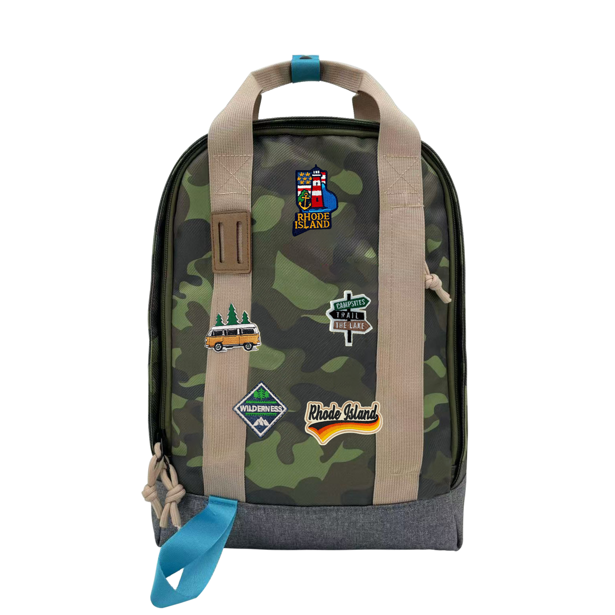 Rhode Island Outdoor Laptop Backpack | Waterproof Travel Backpack
