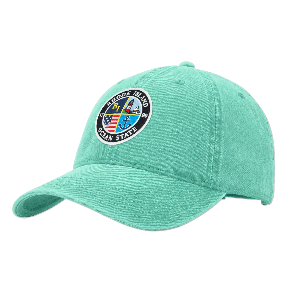 Rhode Island Heritage Pigment Dye Washed Cap | Vintage Baseball Hat