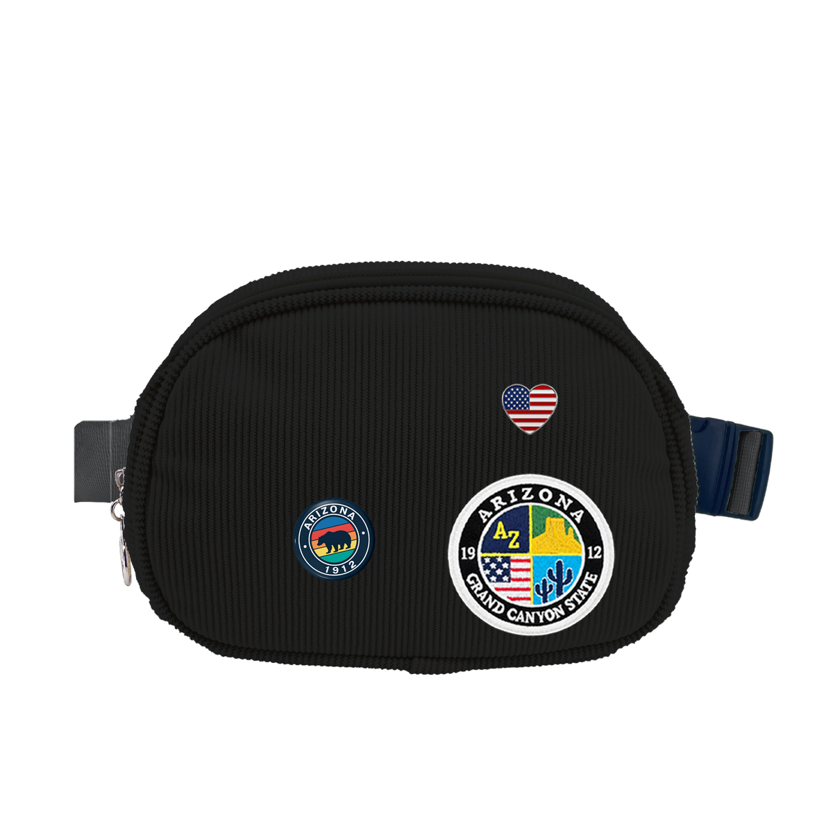Arizona Corduroy Belt Bag | Lightweight Travel Crossbody Waist Bag