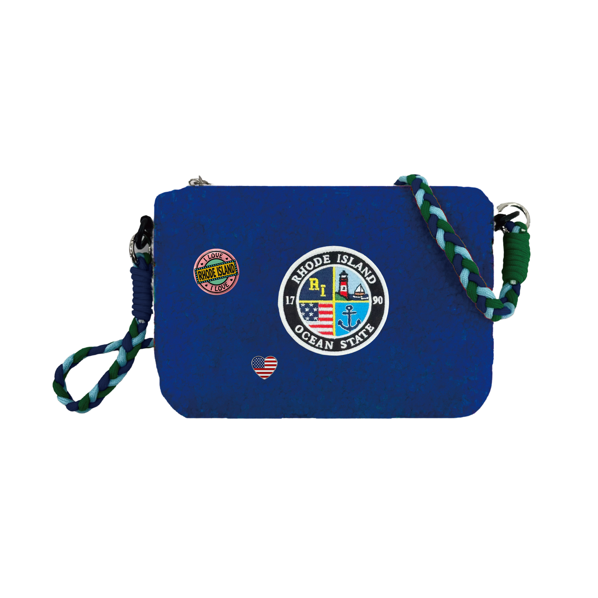 Rhode Island Sherpa Wallet Sling Bag | Cozy Mini Crossbody Travel Bag