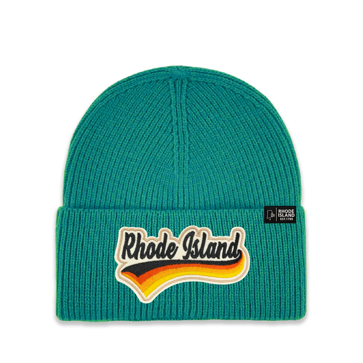 Rhode Island Heritage Knit Beanie | Retro State Winter Hat
