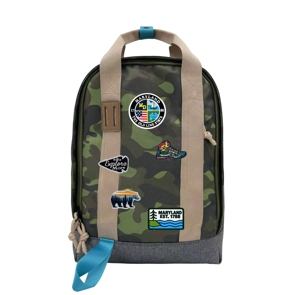 Maryland Adventure Laptop Backpack | Waterproof Outdoor Travel Bag