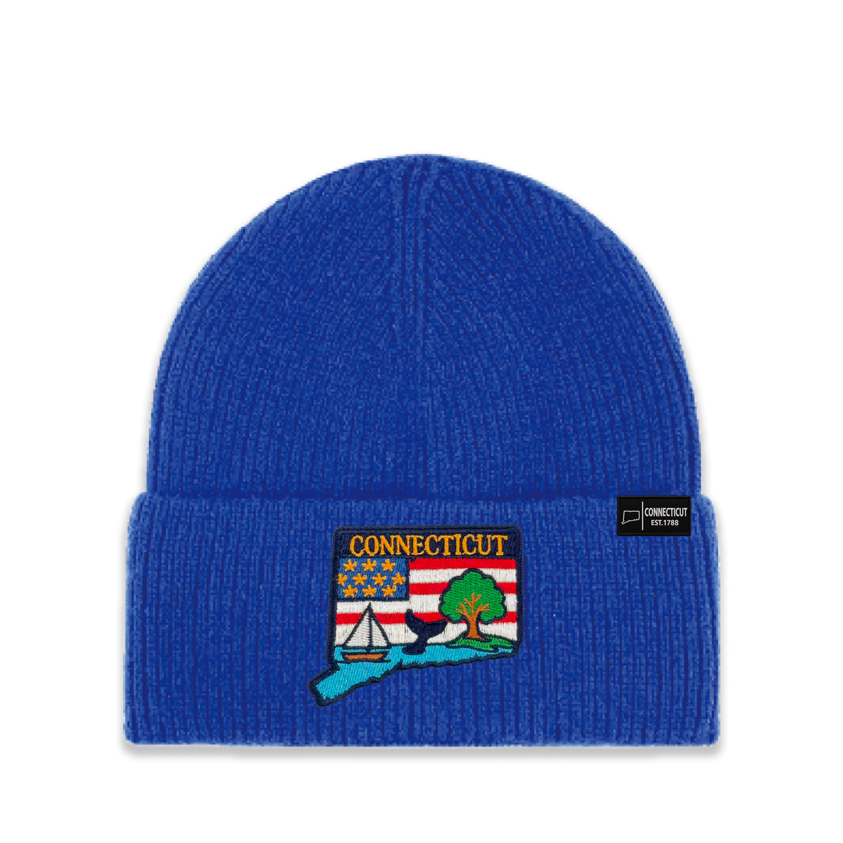 Connecticut Heritage Knit Beanie | Classic State Winter Hat