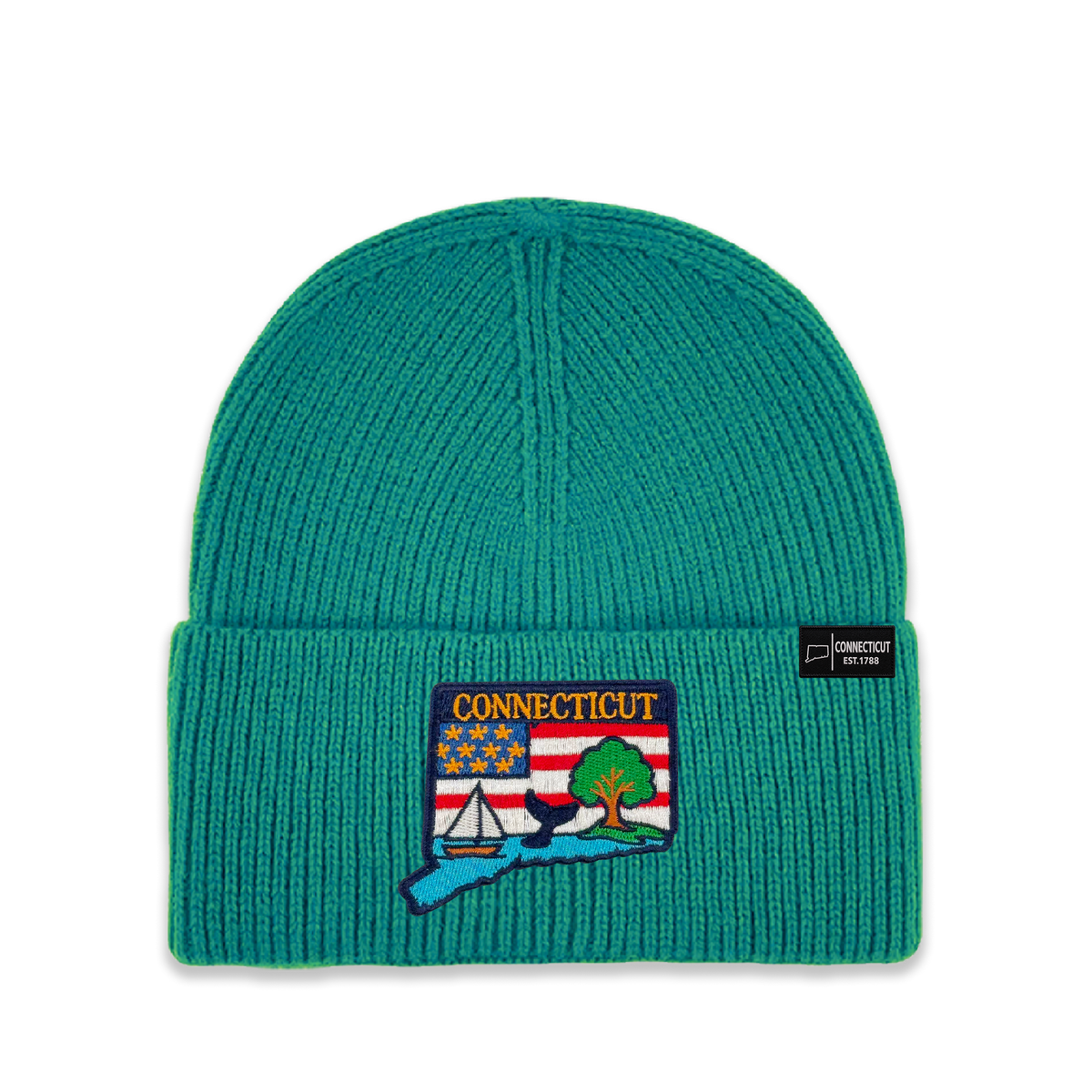 Connecticut Heritage Knit Beanie | Classic State Winter Hat