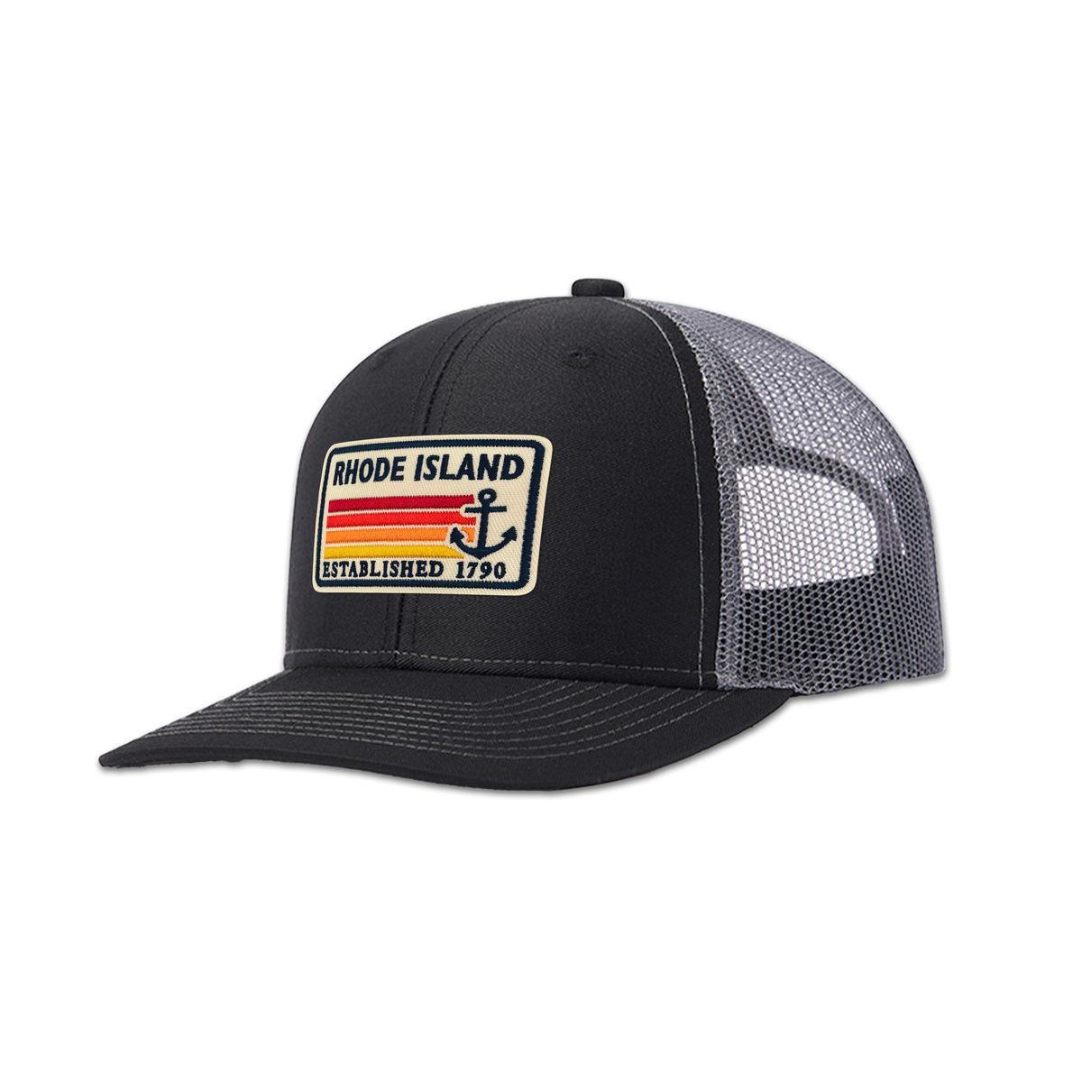 Rhode Island Heritage Trucker Hat | Vintage Mesh Back Outdoor Cap