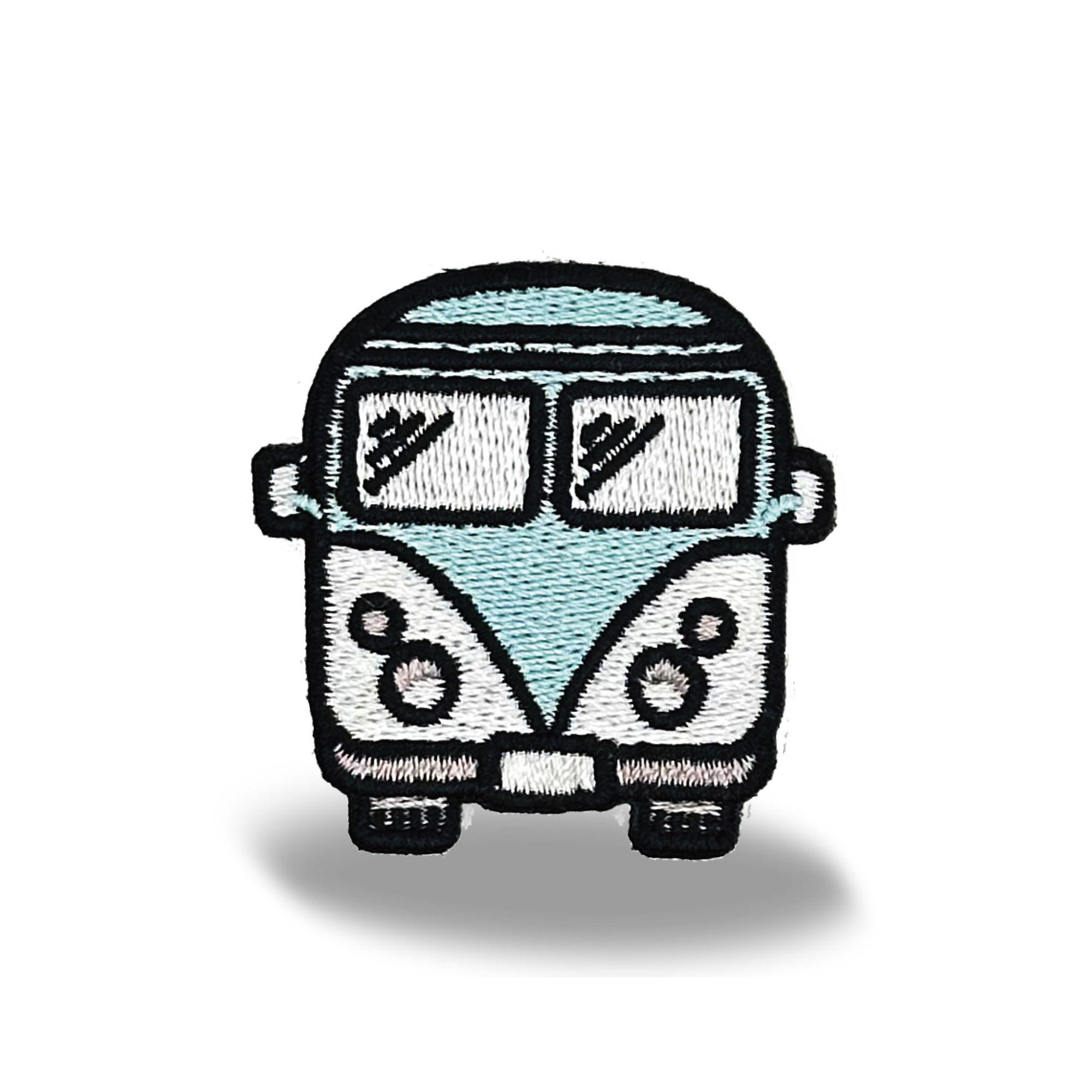 Retro Camper Van Iron On Embroidery Patch