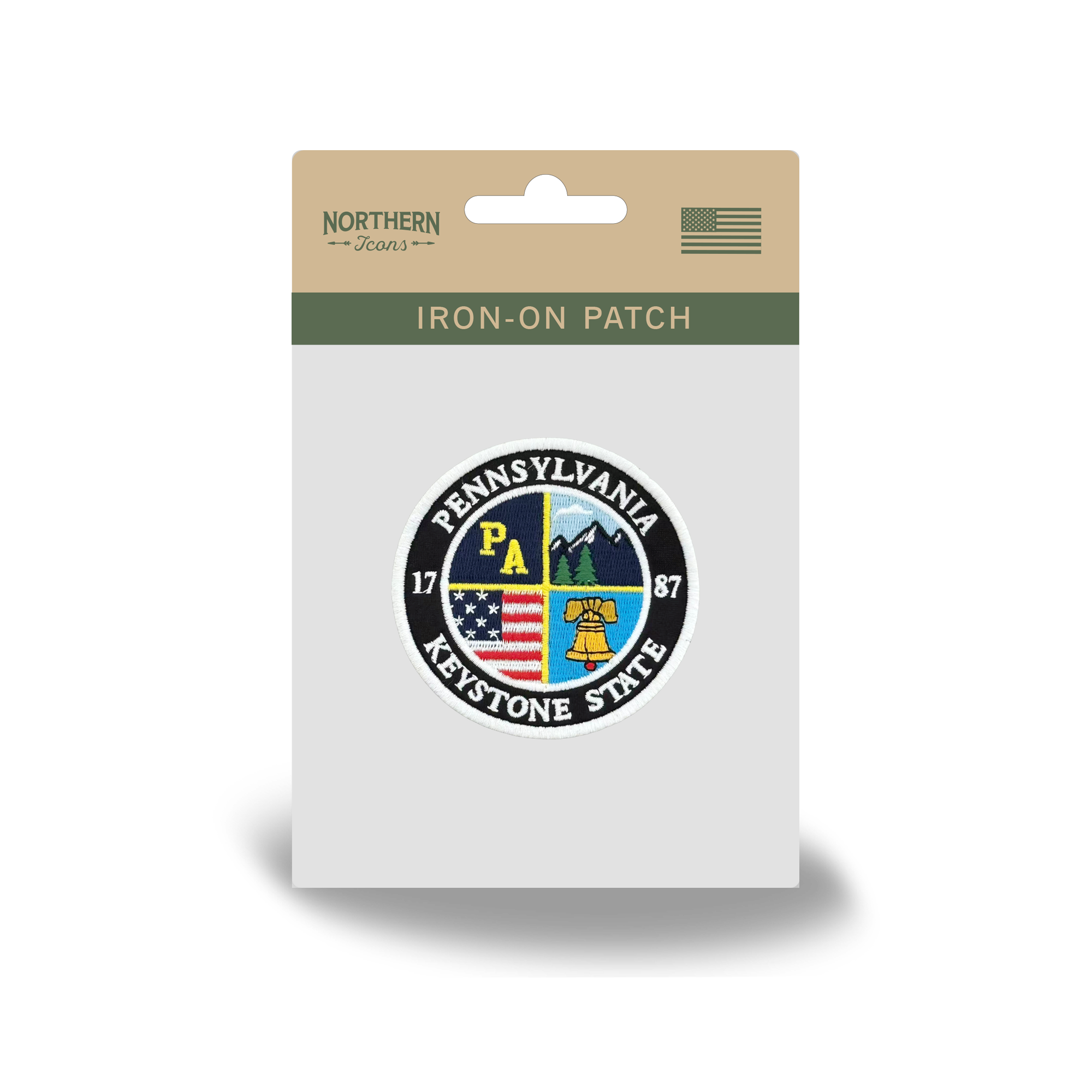 Pennsylvania Keystone State Embroidered Patch