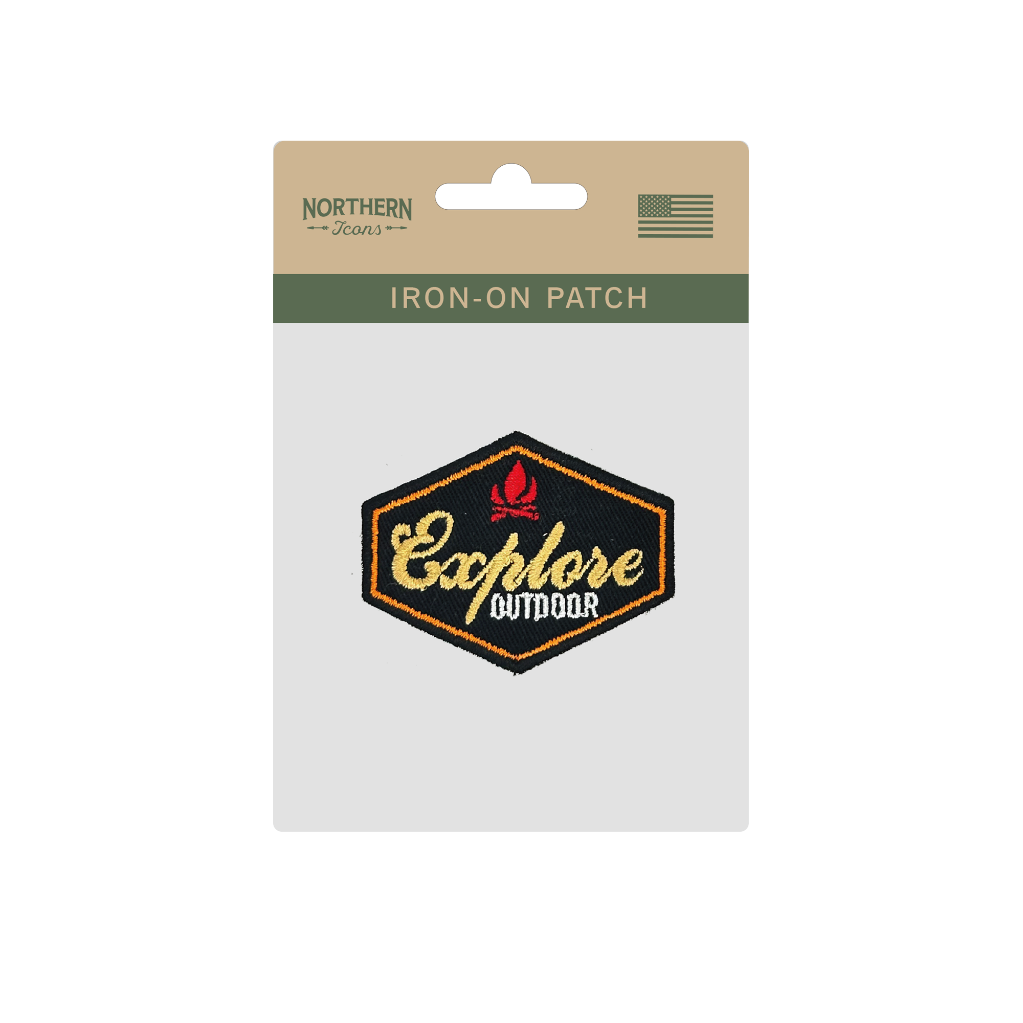 Explore Outdoor Iron On Embroidery Patch