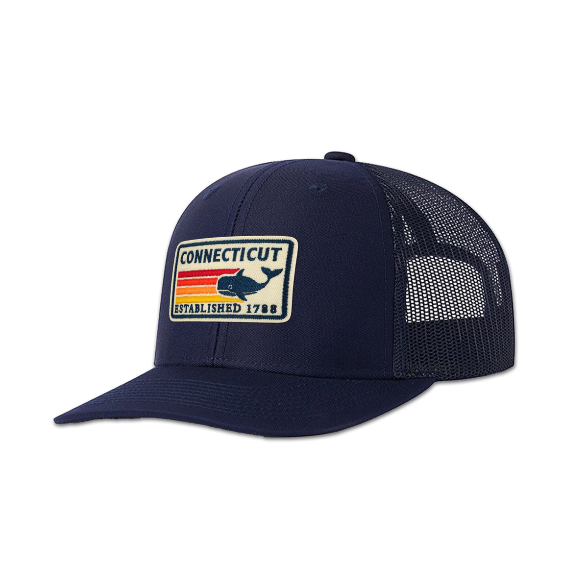 Connecticut Heritage Trucker Hat | Vintage Mesh Back Outdoor Cap