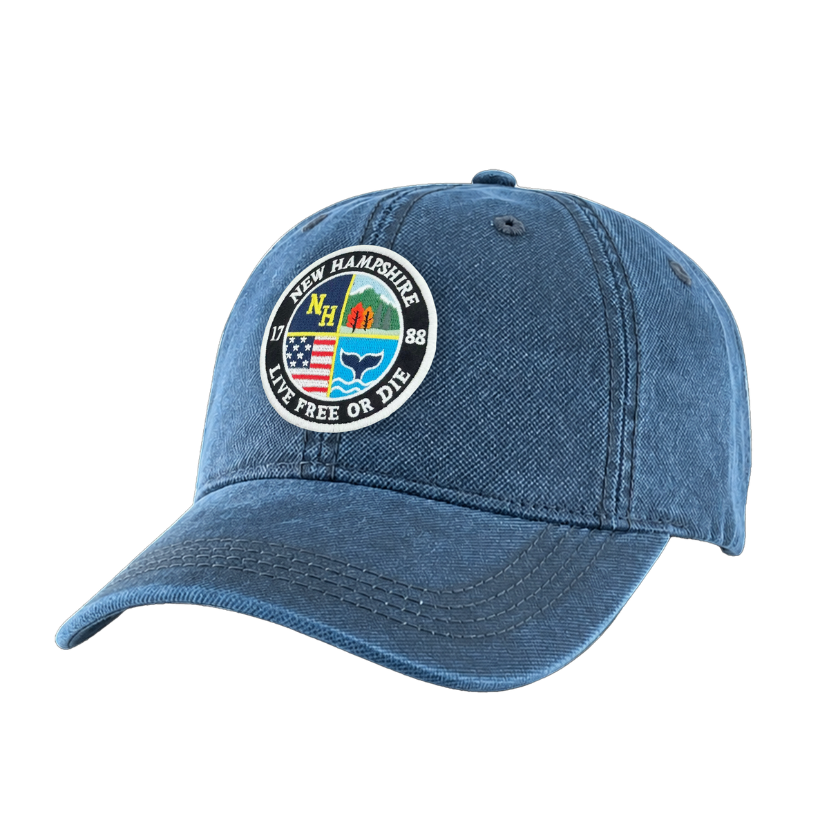New Hampshire Oilskin Washed Cap | Vintage Outdoor Baseball Hat