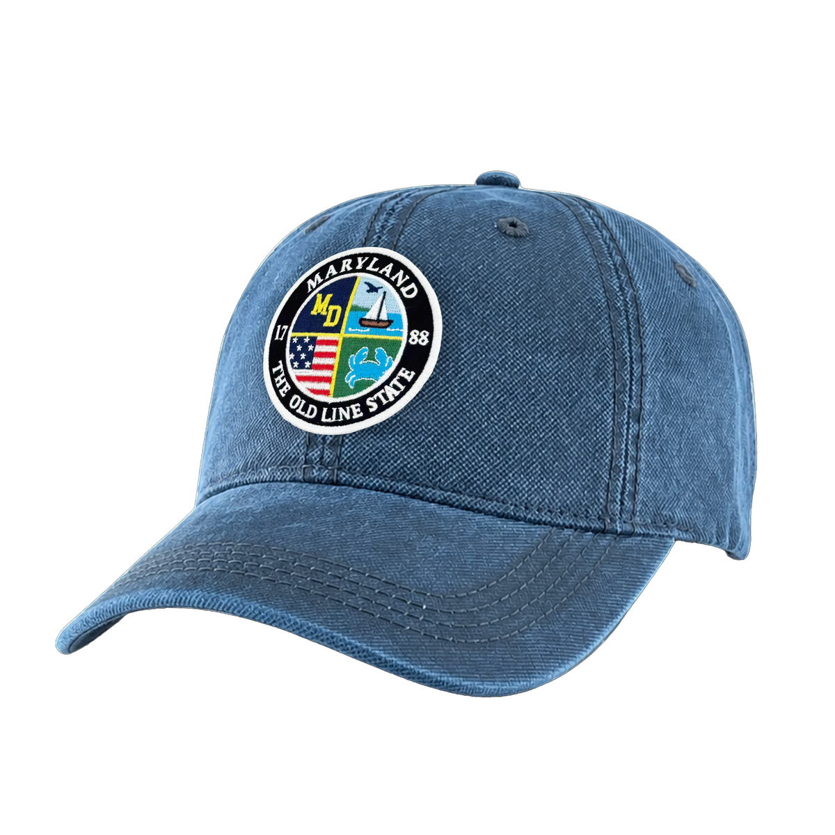 Maryland Heritage Oilskin Washed Cap | Vintage Outdoor Baseball Hat