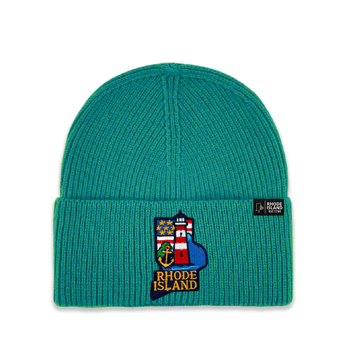 Rhode Island Heritage Knit Beanie | Classic State Winter Hat