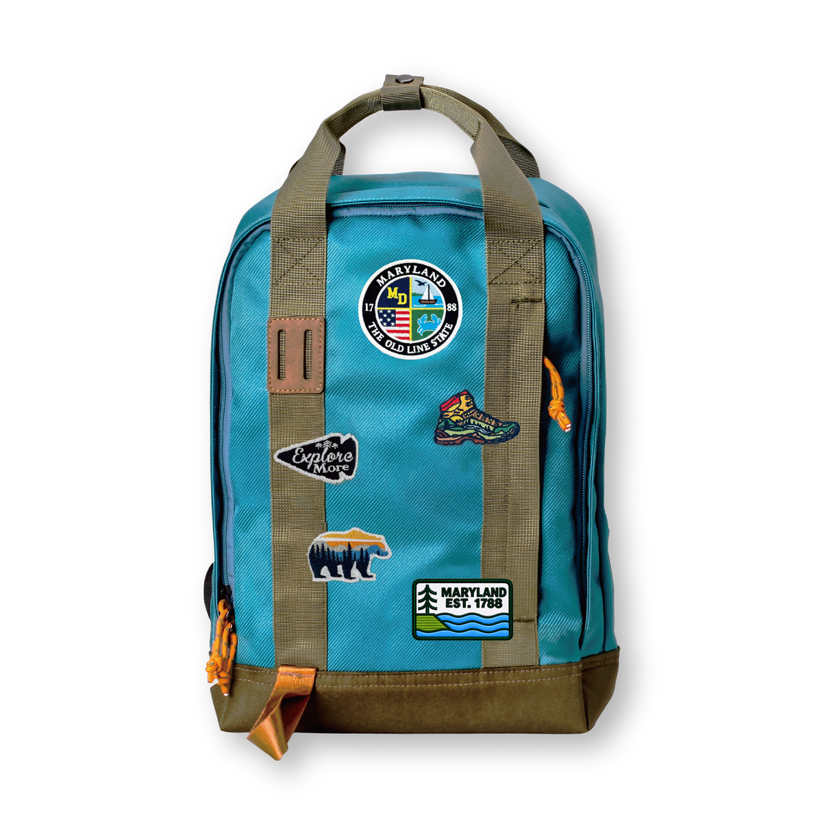 Maryland Adventure Laptop Backpack | Waterproof Outdoor Travel Bag