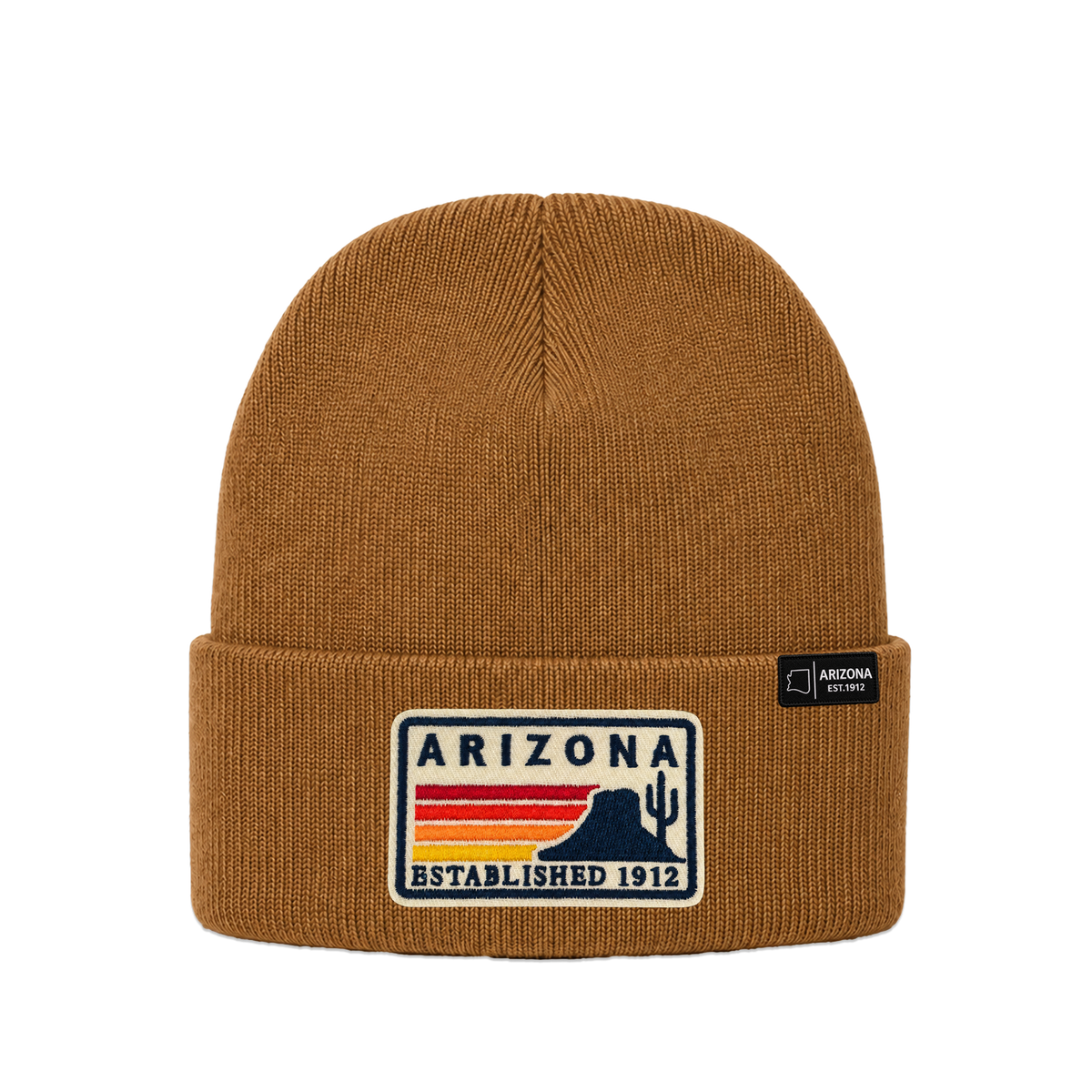 Arizona State Patch Knit Beanie – Classic Acrylic Winter Hat