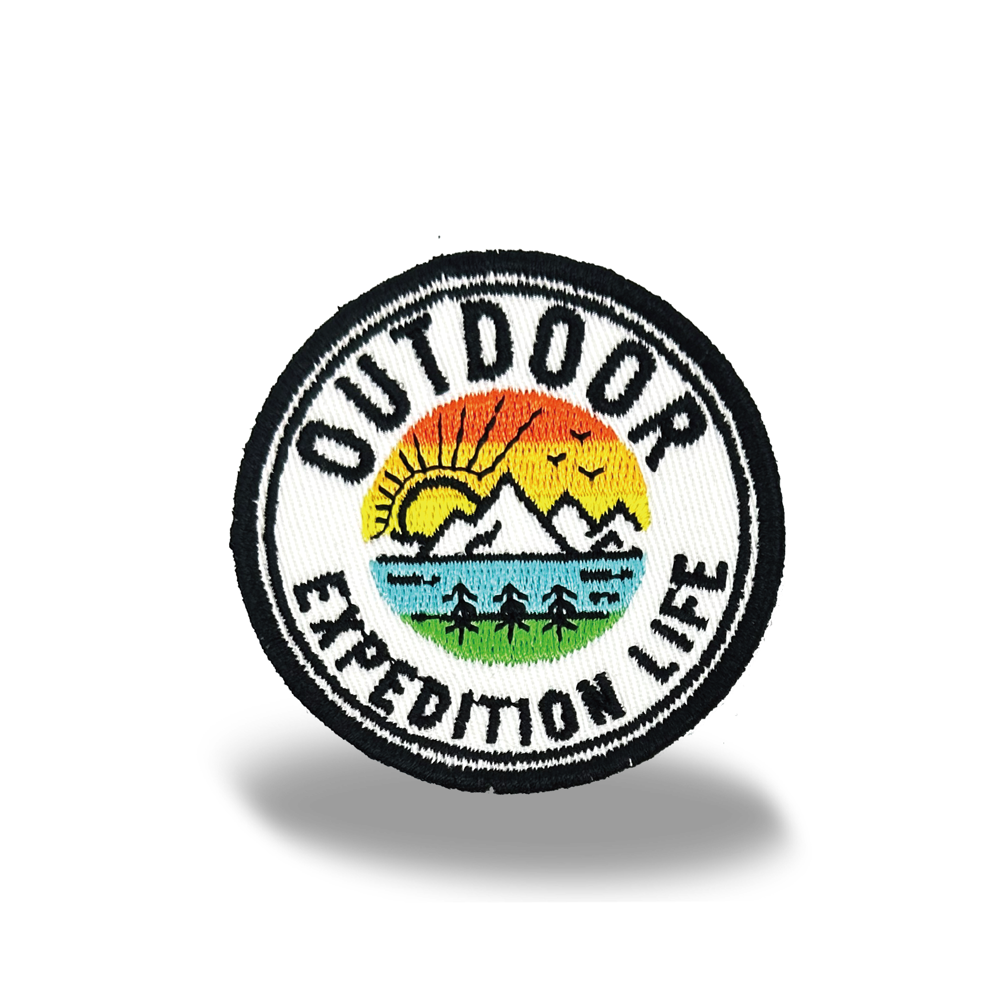 Outdoor Expedition Life Iron On Embroidery Patch