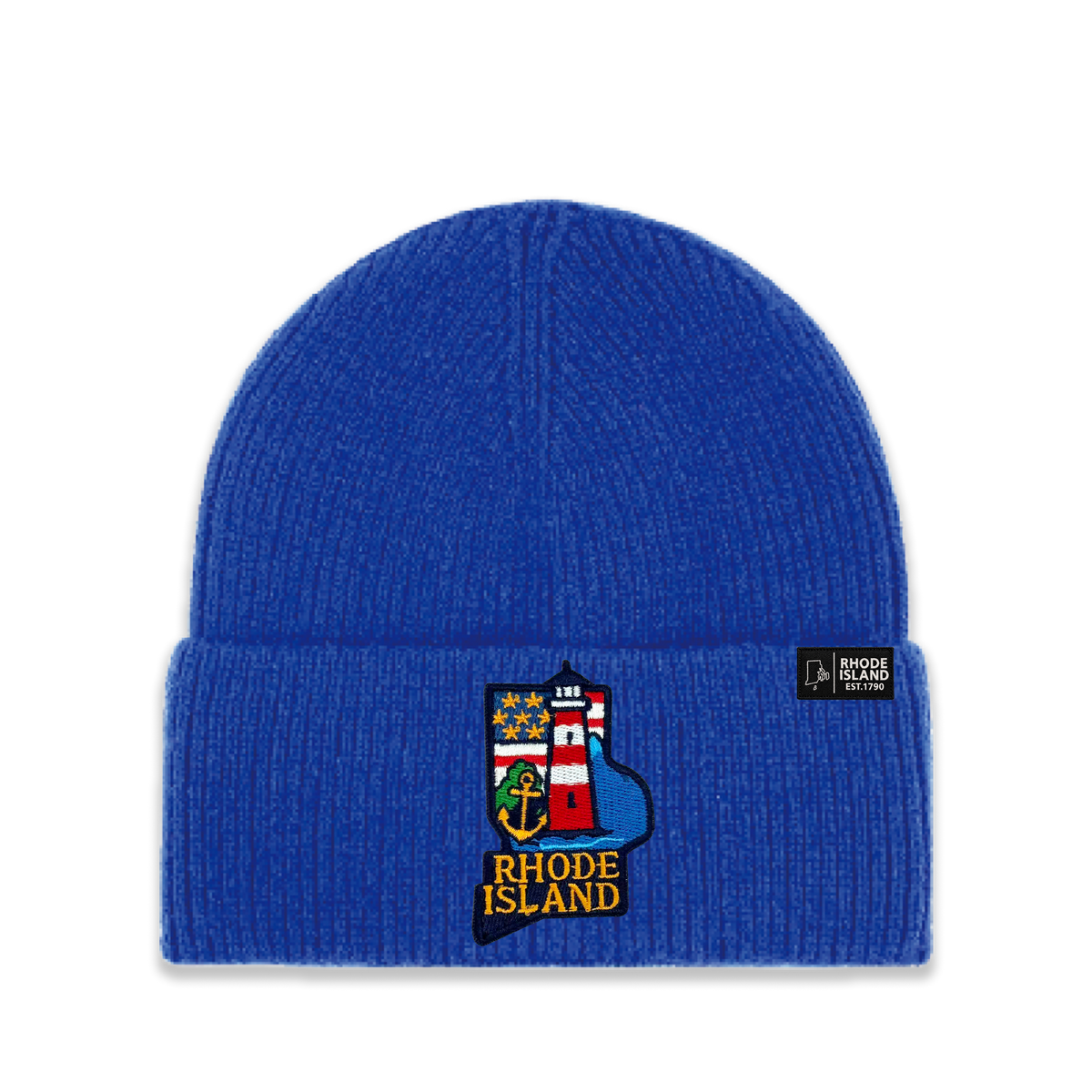 Rhode Island Heritage Knit Beanie | Classic State Winter Hat