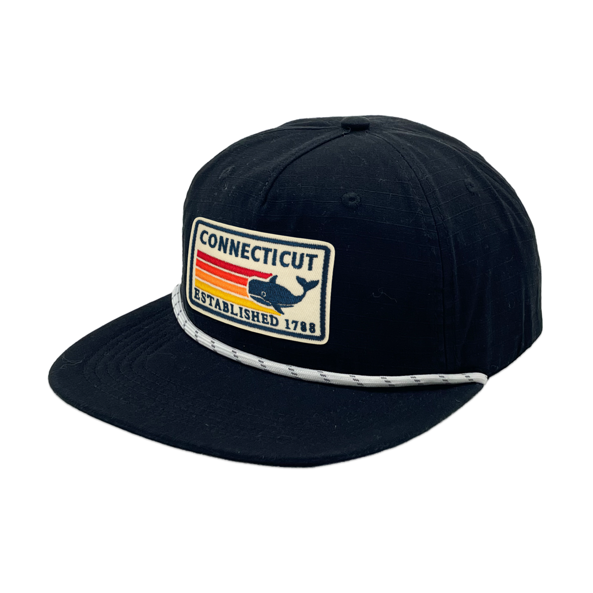 Connecticut Ripstop Flat Brim Rope Cap | Vintage Outdoor Hat