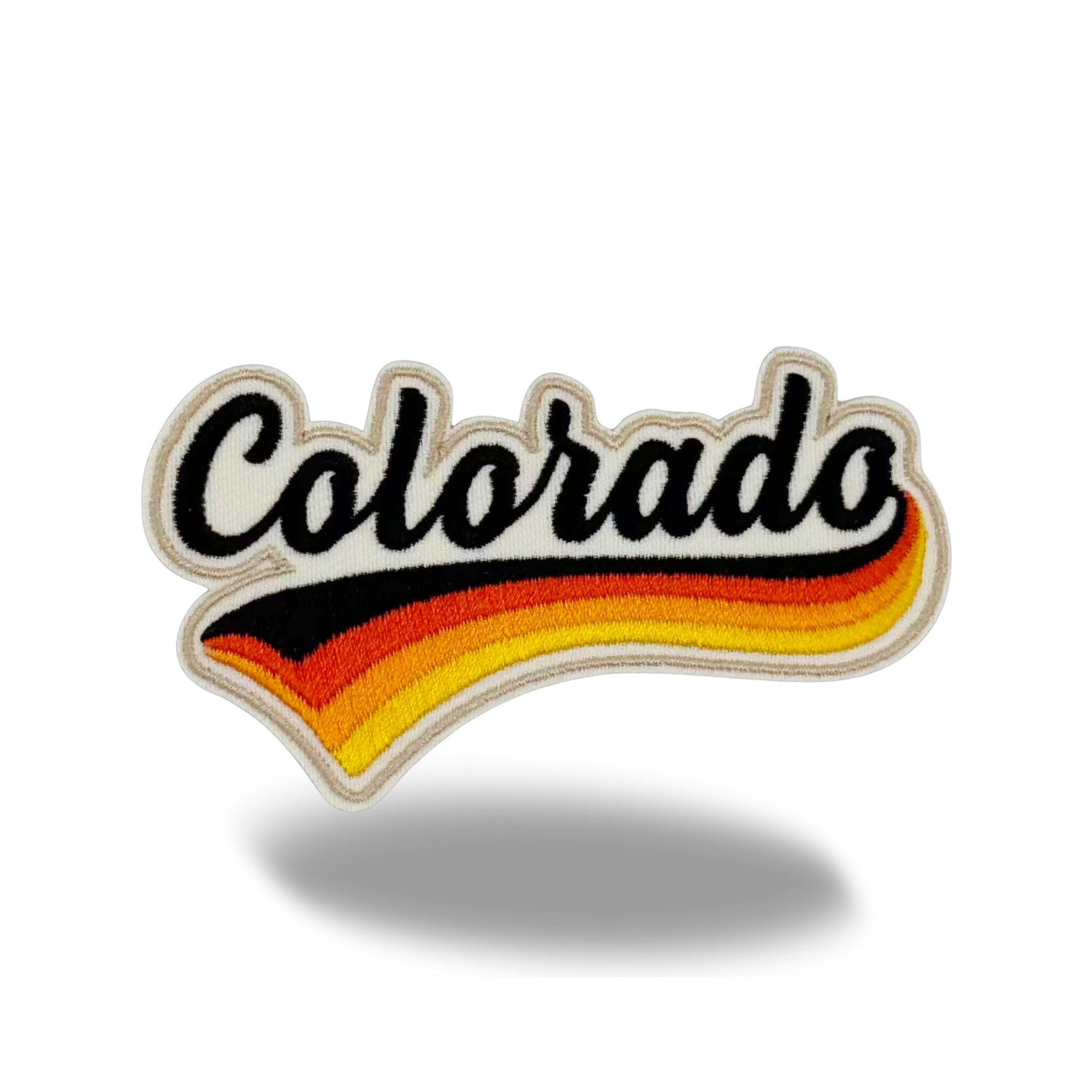 Colorado Retro Script Patch Trucker Hat Vintage Outdoor Mesh Cap