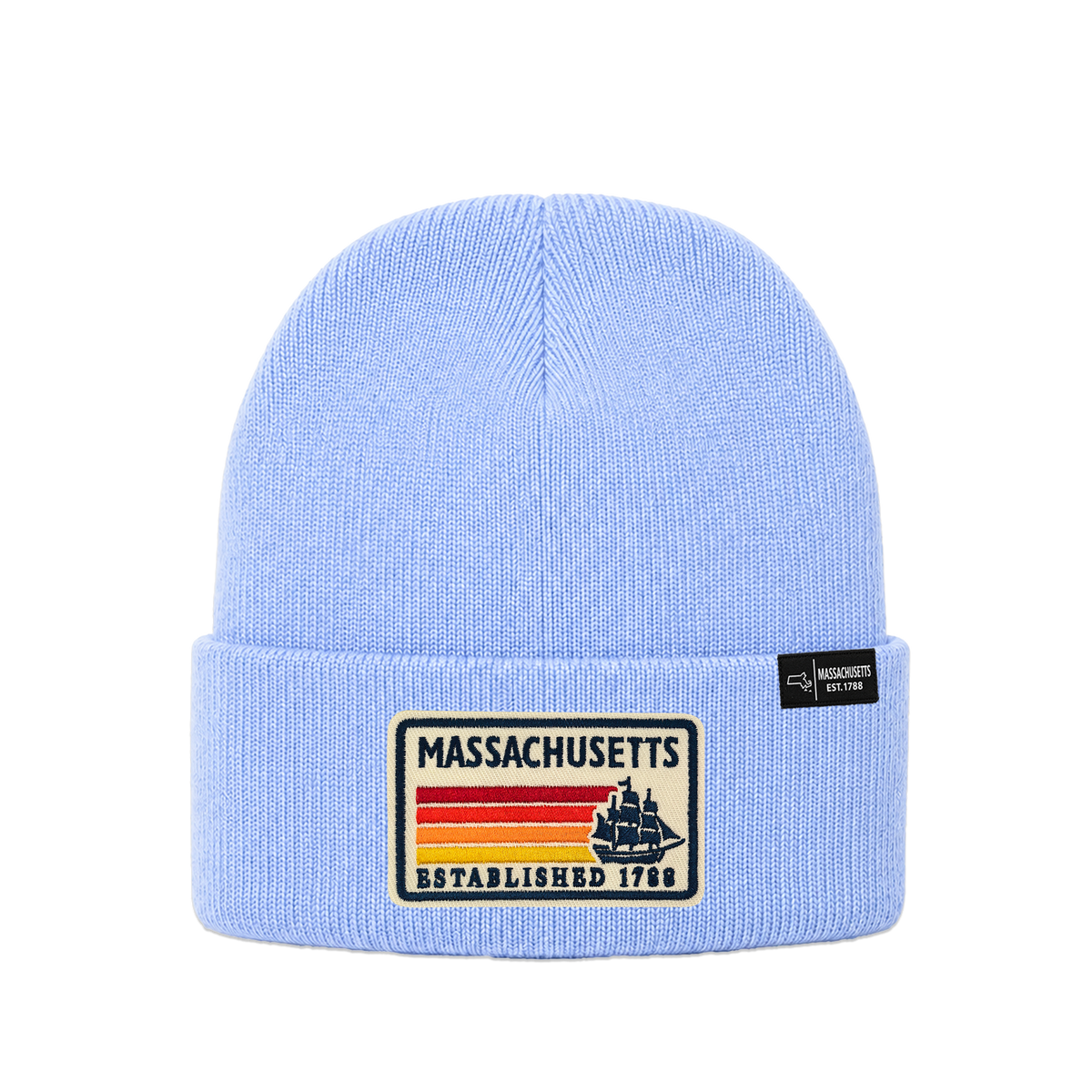 Massachusetts Heritage Universal Knit Beanie | Classic State Winter Hat