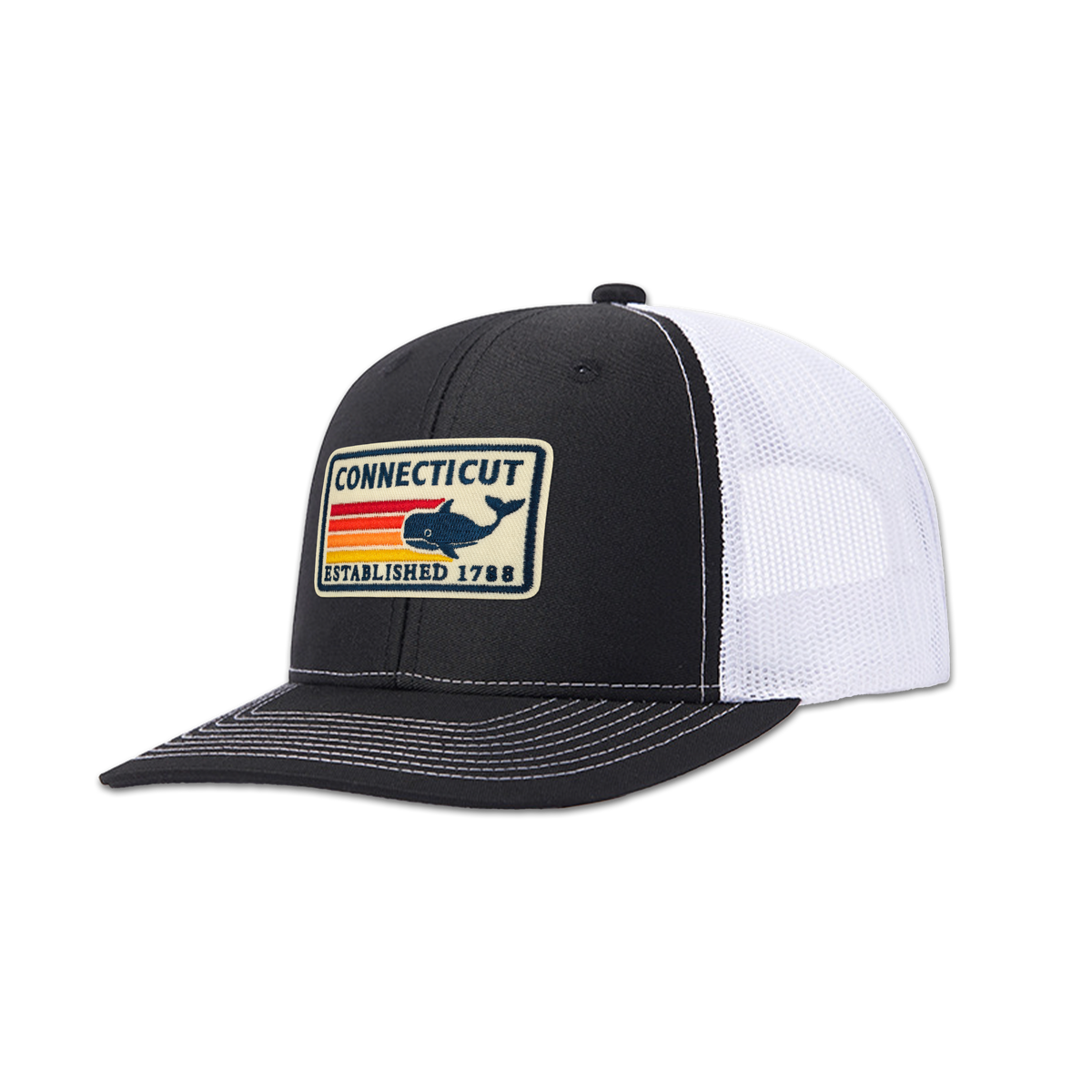 Connecticut Heritage Trucker Hat | Vintage Mesh Back Outdoor Cap