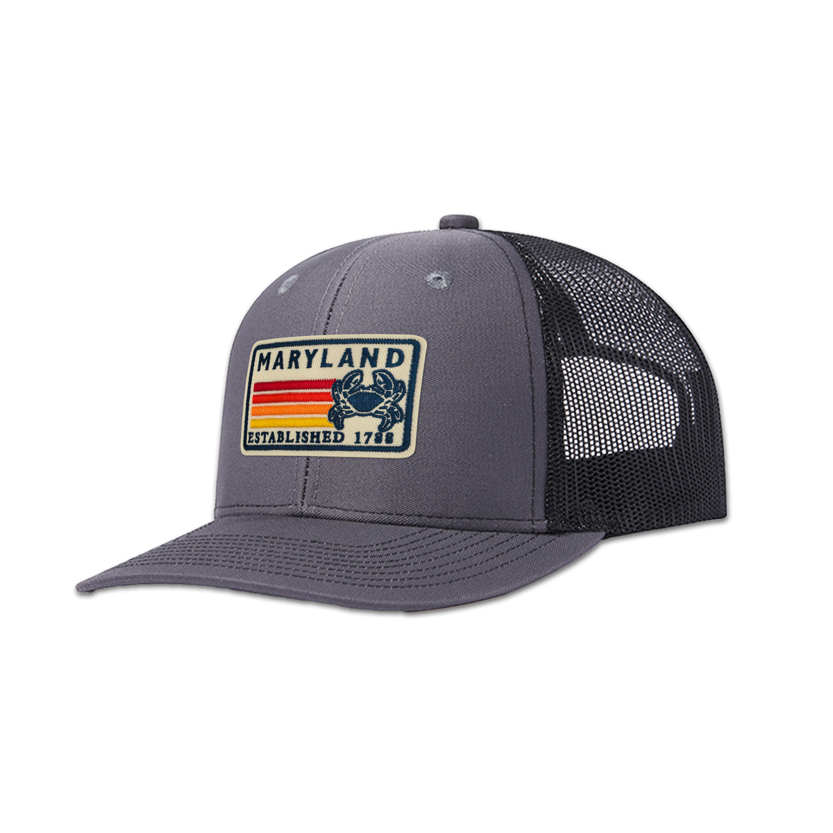 Maryland Heritage Trucker Hat | Vintage Mesh Back Outdoor Cap
