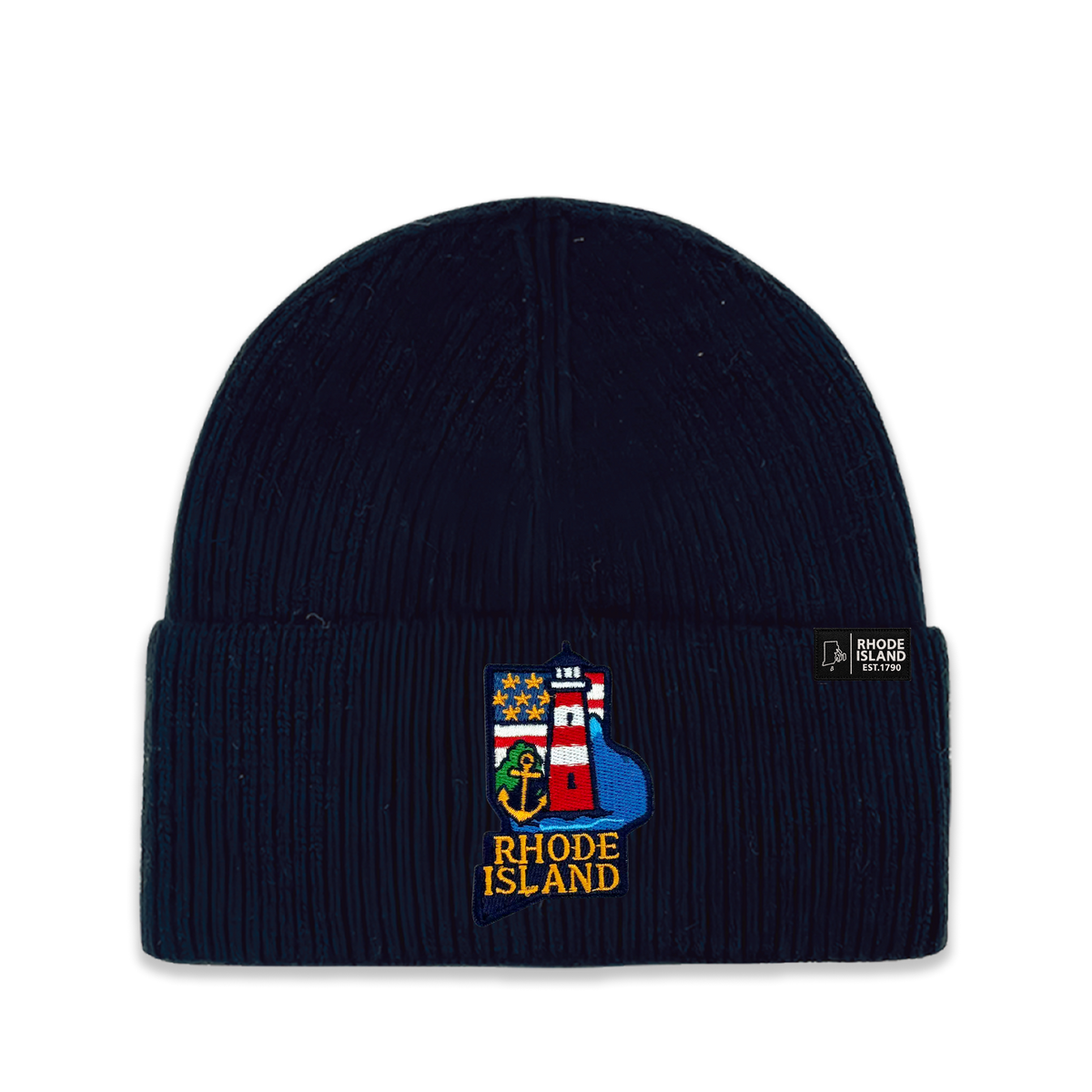 Rhode Island Heritage Knit Beanie | Classic State Winter Hat
