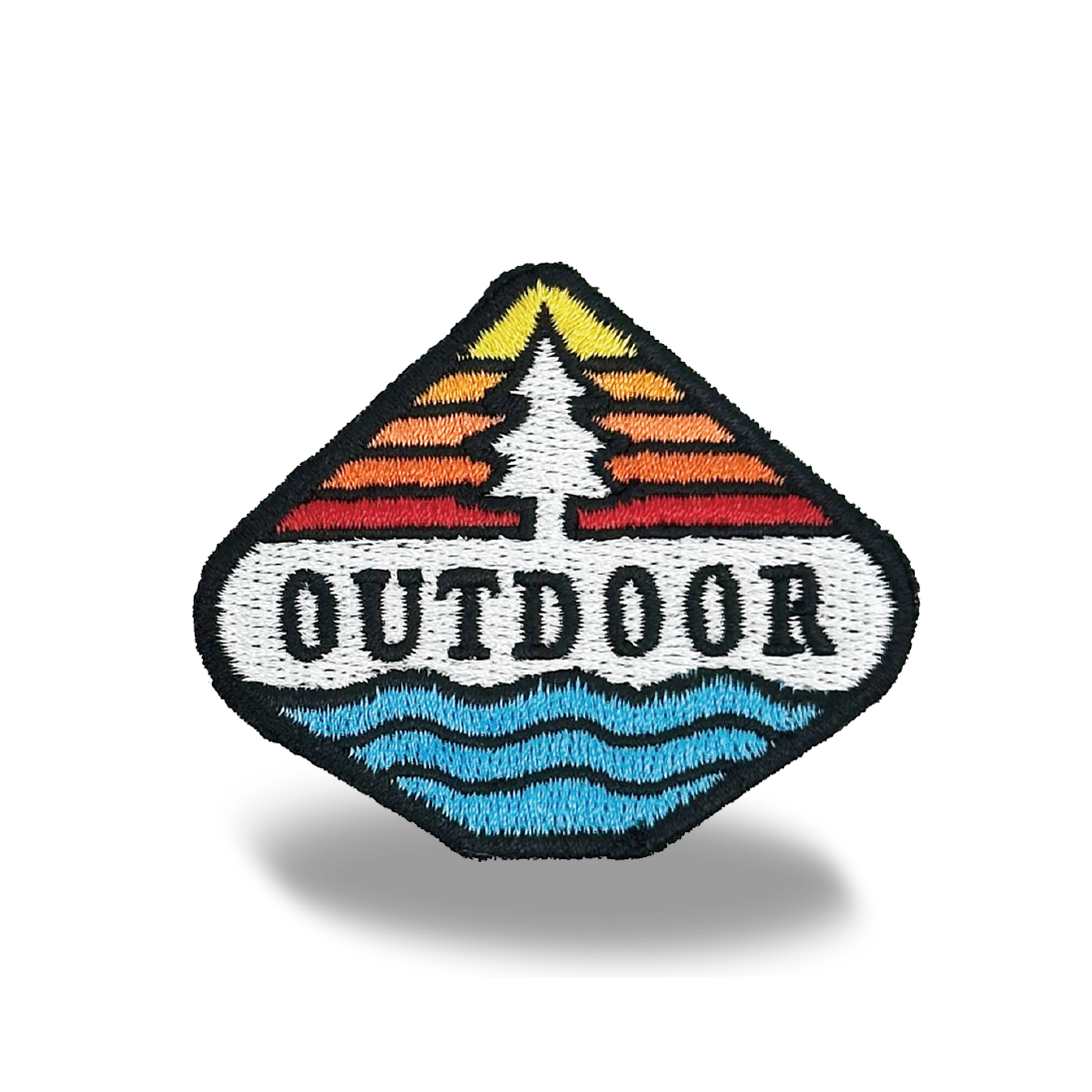 Outdoor Adventure Iron On Embroidery Patch