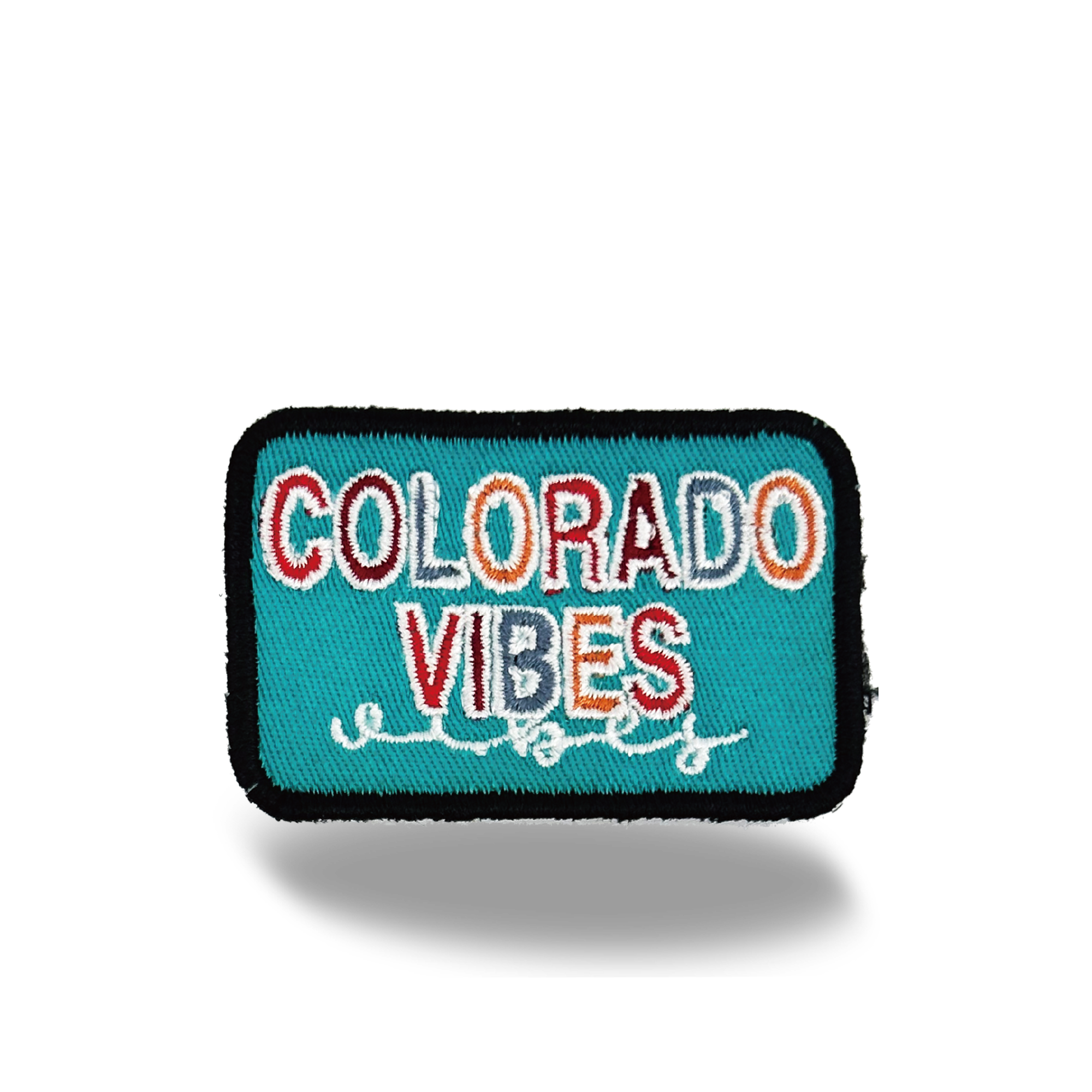 Colorado Vibes Iron On Embroidery Patch